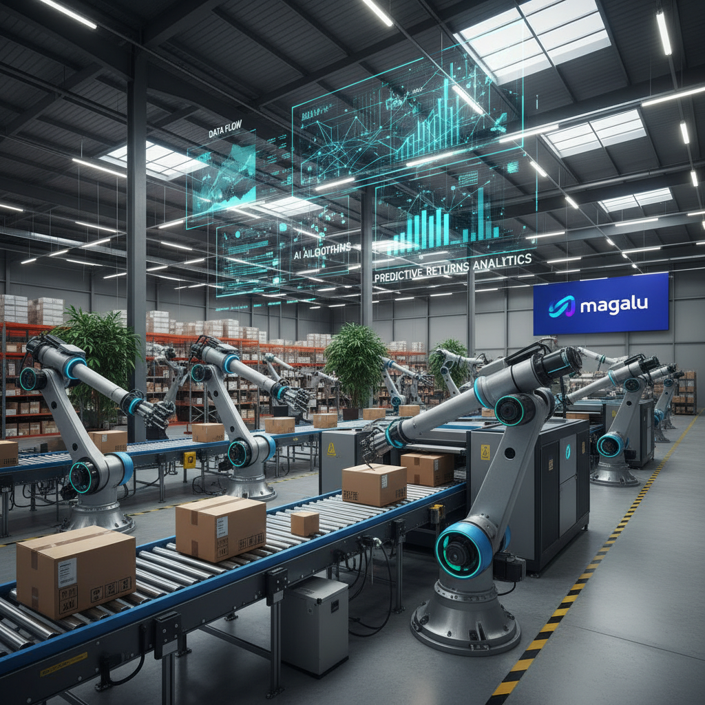 Magalu Lança 'Magalu Logística Reversa Preditiva': IA Otimiza Devoluções e Reembolsos