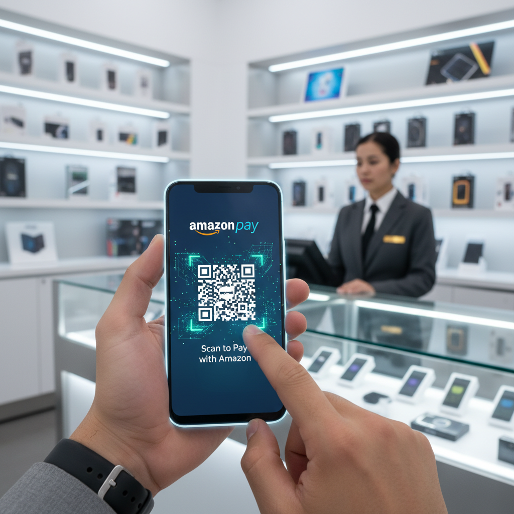 Amazon Brasil Lança 'Amazon Pay QR Code': Pagamento Instantâneo e Simplificado em Lojas Físicas Parceiras