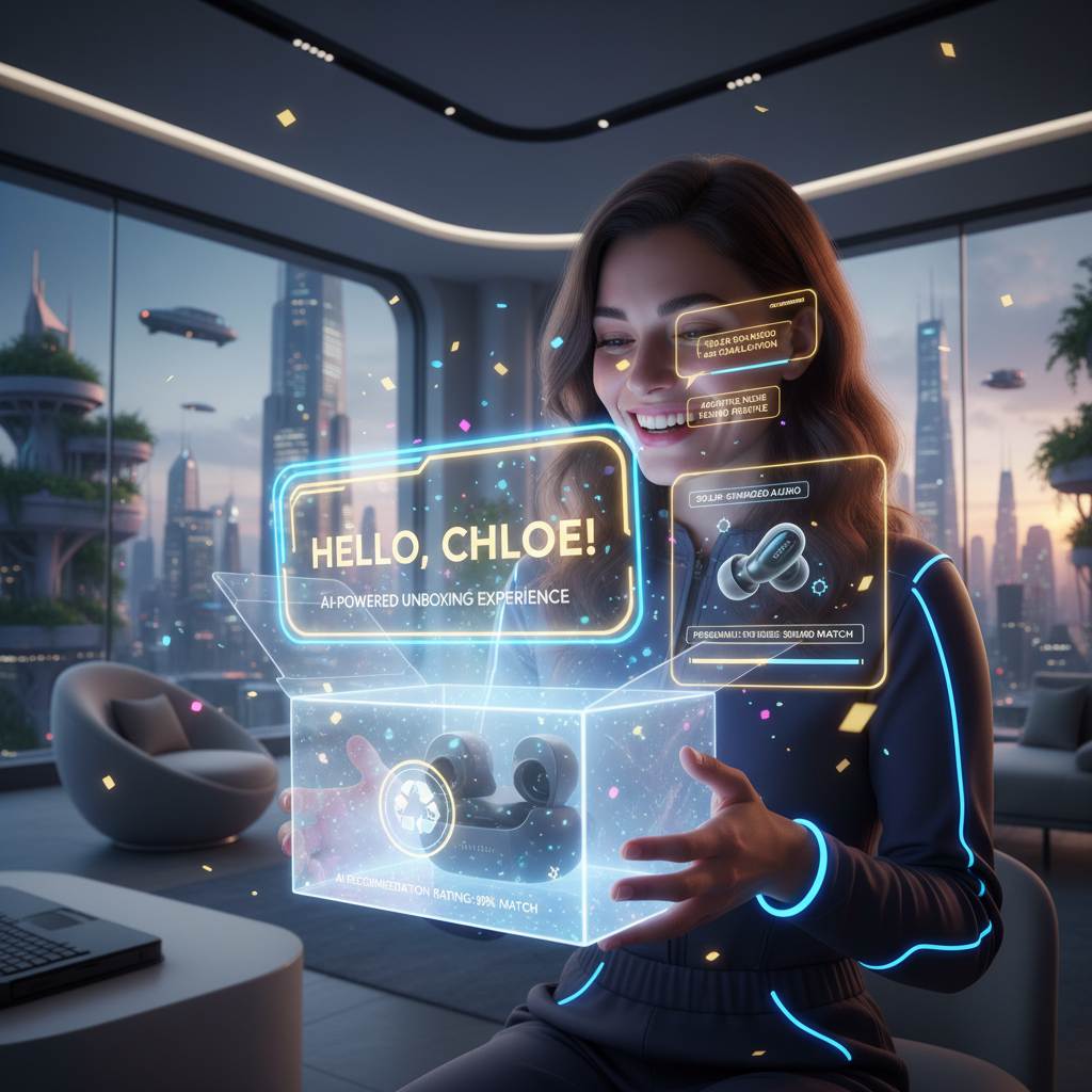 Inteligência Artificial Generativa Cria 'Experiências de Unboxing' Personalizadas em Tempo Real para E-commerce