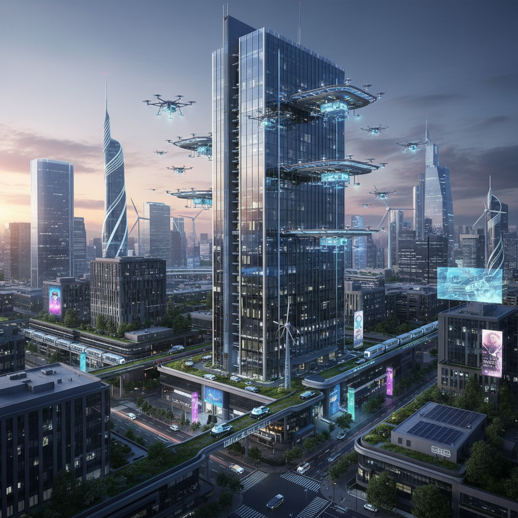 Logística de Última Milha por 'Micro-Hubs Verticais': Edifícios Inteligentes Transformam Entregas Urbanas