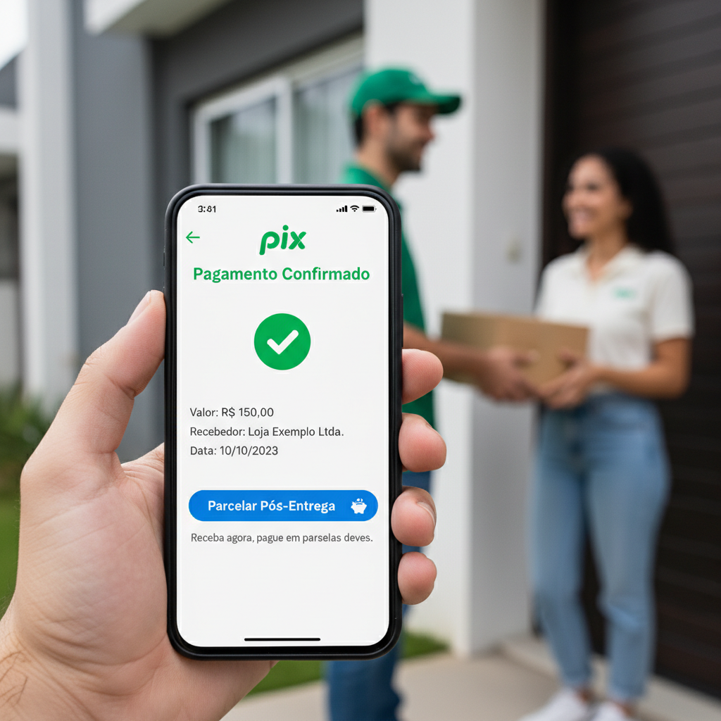PIX Parcelado 'Pós-Compra': Nova Modalidade Permite Parcelamento Após a Confirmação da Entrega