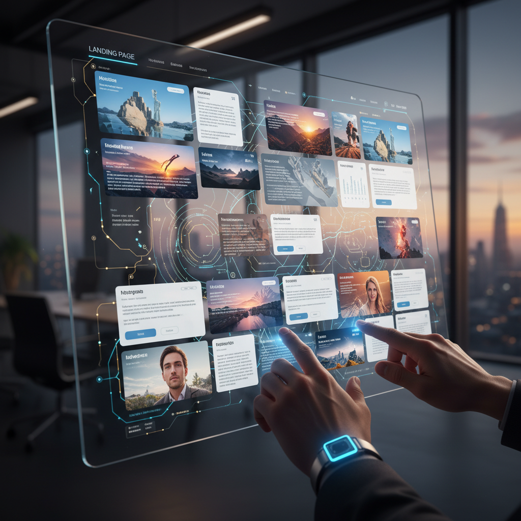 IA Generativa na Criação de 'Landing Pages' Dinâmicas: Otimização em Tempo Real para Cada Visita