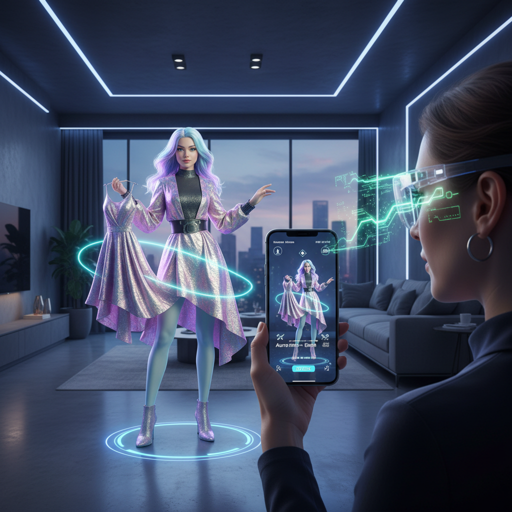 E-commerce Adota 'Marketing de Influência Holográfico': Campanhas 3D Interativas com Avatares Ganham Força