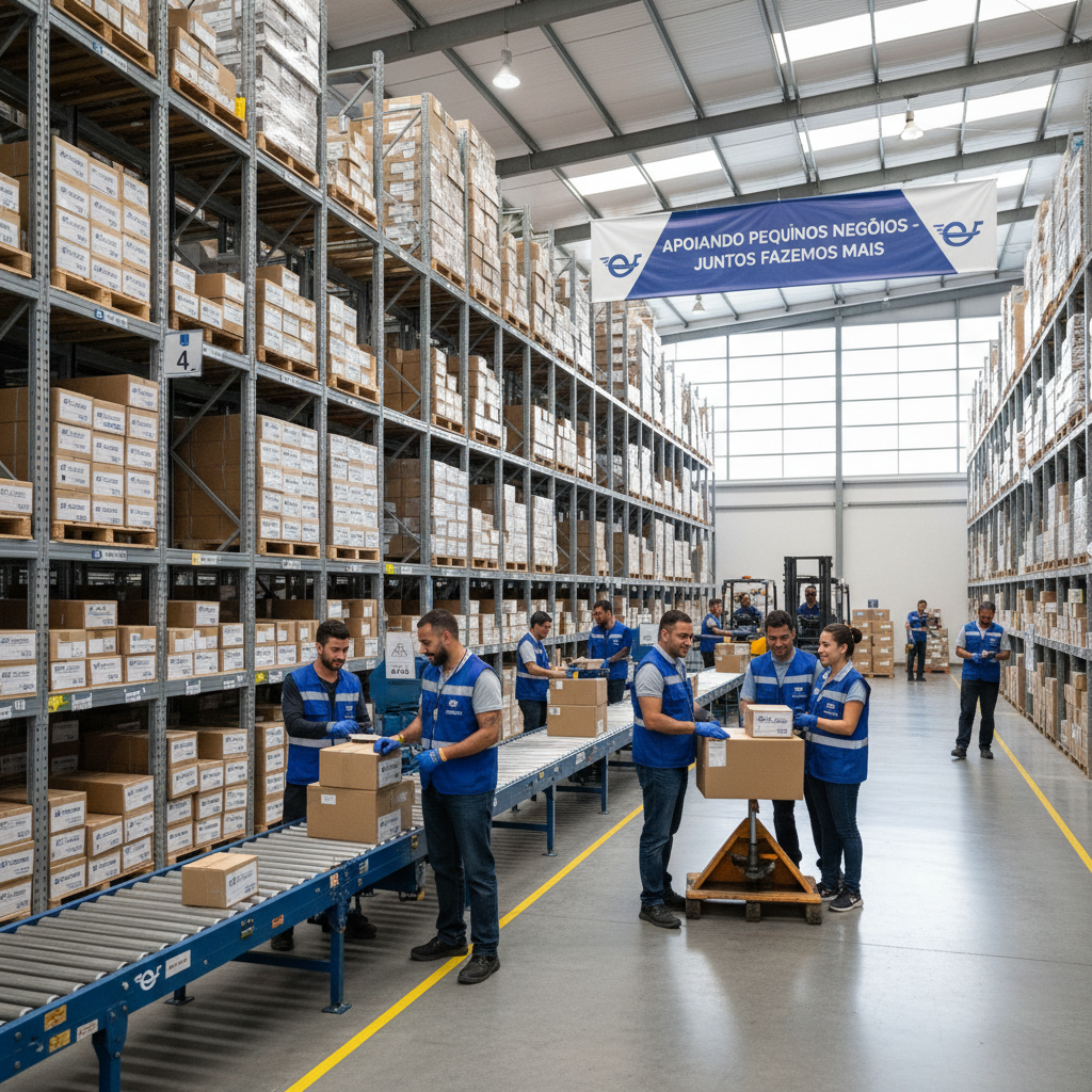 Correios Lançam 'E-commerce Logística Compartilhada': Nova Rede de Centros de Distribuição Otimiza Entregas para Pequenos e Médios Varejistas