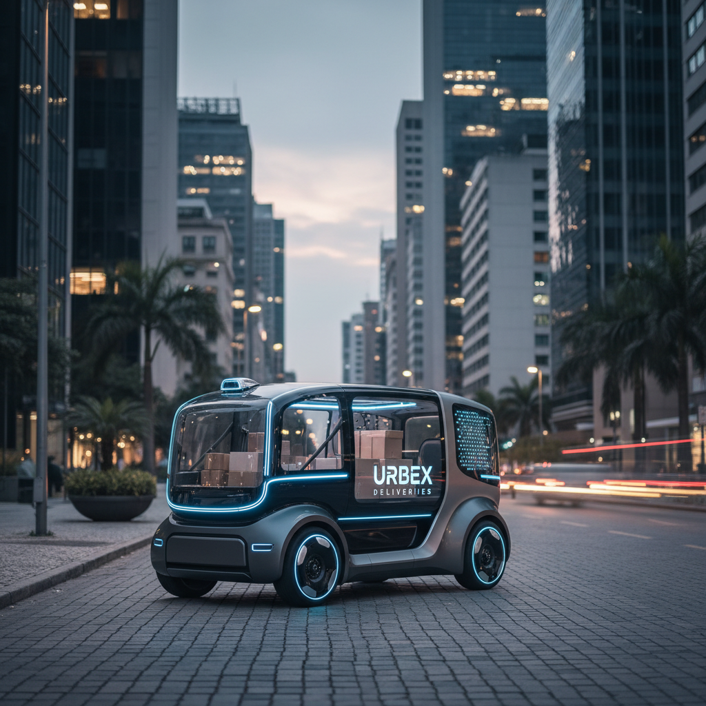 Logística 'Last Mile' com Veículos Autônomos Elétricos: Testes Avançados em São Paulo Reduzem Emissões e Custos
