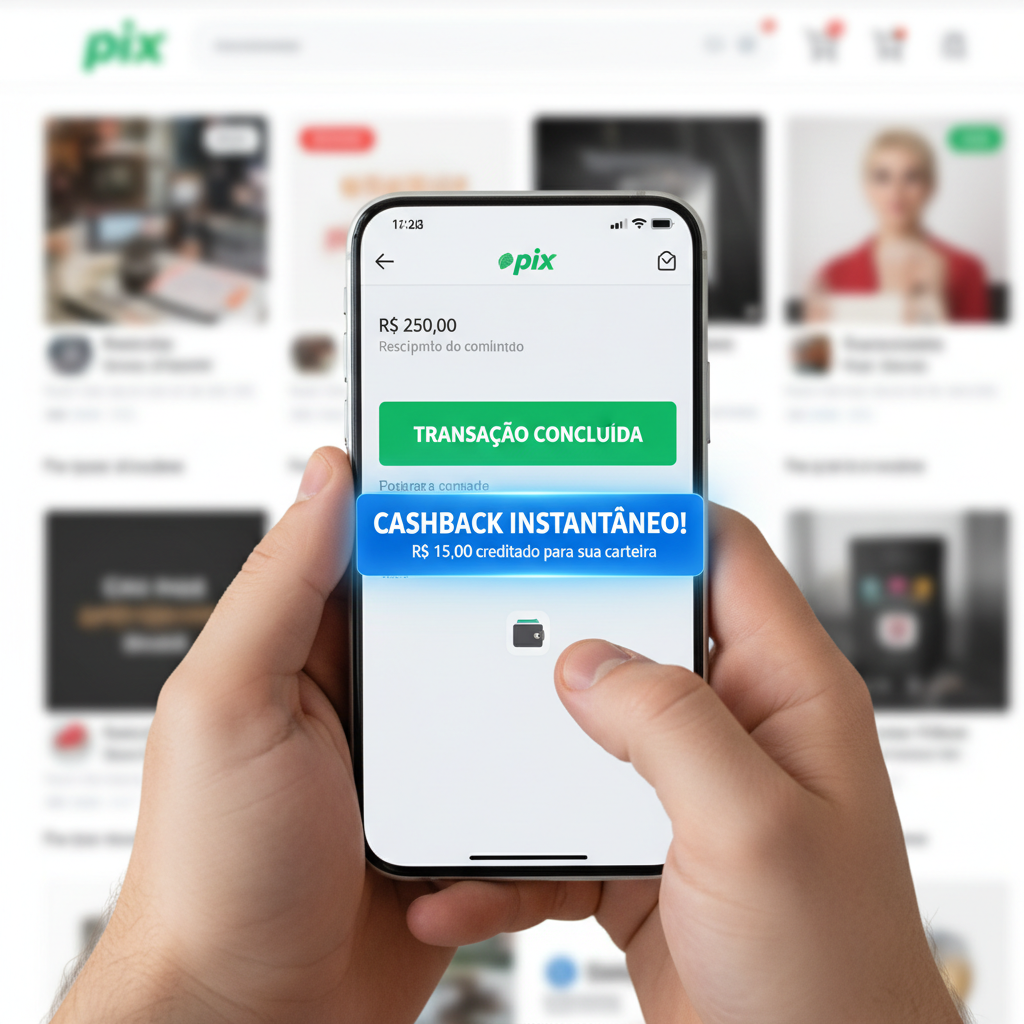 Fintechs Lançam 'PIX de Recompensa Instantânea': Cashback e Pontos Direto na Carteira Digital