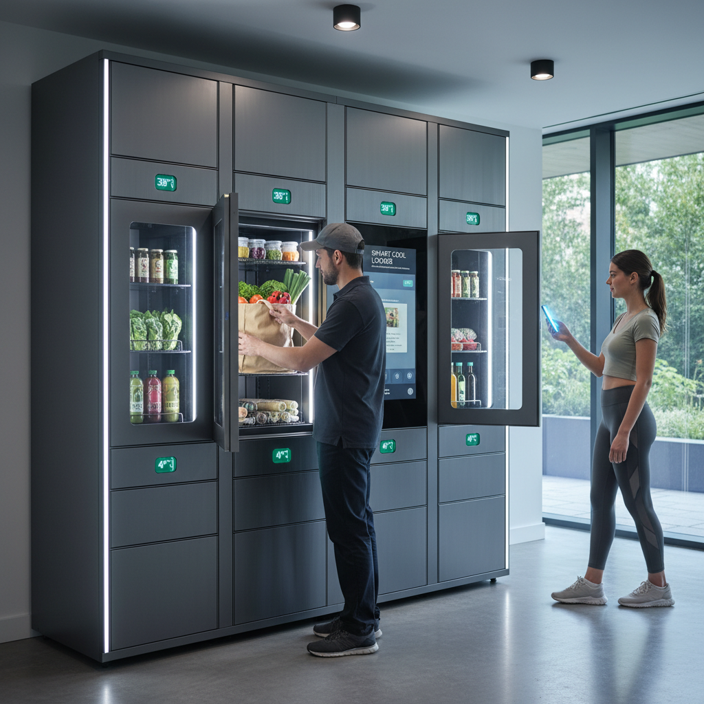 Logística 'Last Mile' com Armários Inteligentes Refrigerados: Nova Solução para Produtos Perecíveis em Condomínios
