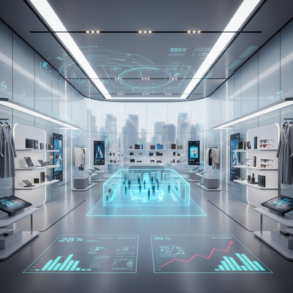 Tecnologia 'Digital Twin' para Lojas Físicas: E-commerce Integra Gêmeos Digitais para Otimizar Estoque e Layout