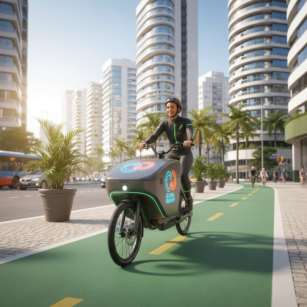Logística 'Last Mile' por Ciclovias Exclusivas: Cidades Brasileiras Testam Entregas Sustentáveis e Rápidas
