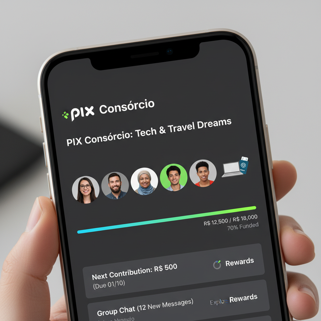 Fintechs Brasileiras Lançam 'PIX Consórcio': Nova Modalidade Facilita Compras de Alto Valor no E-commerce