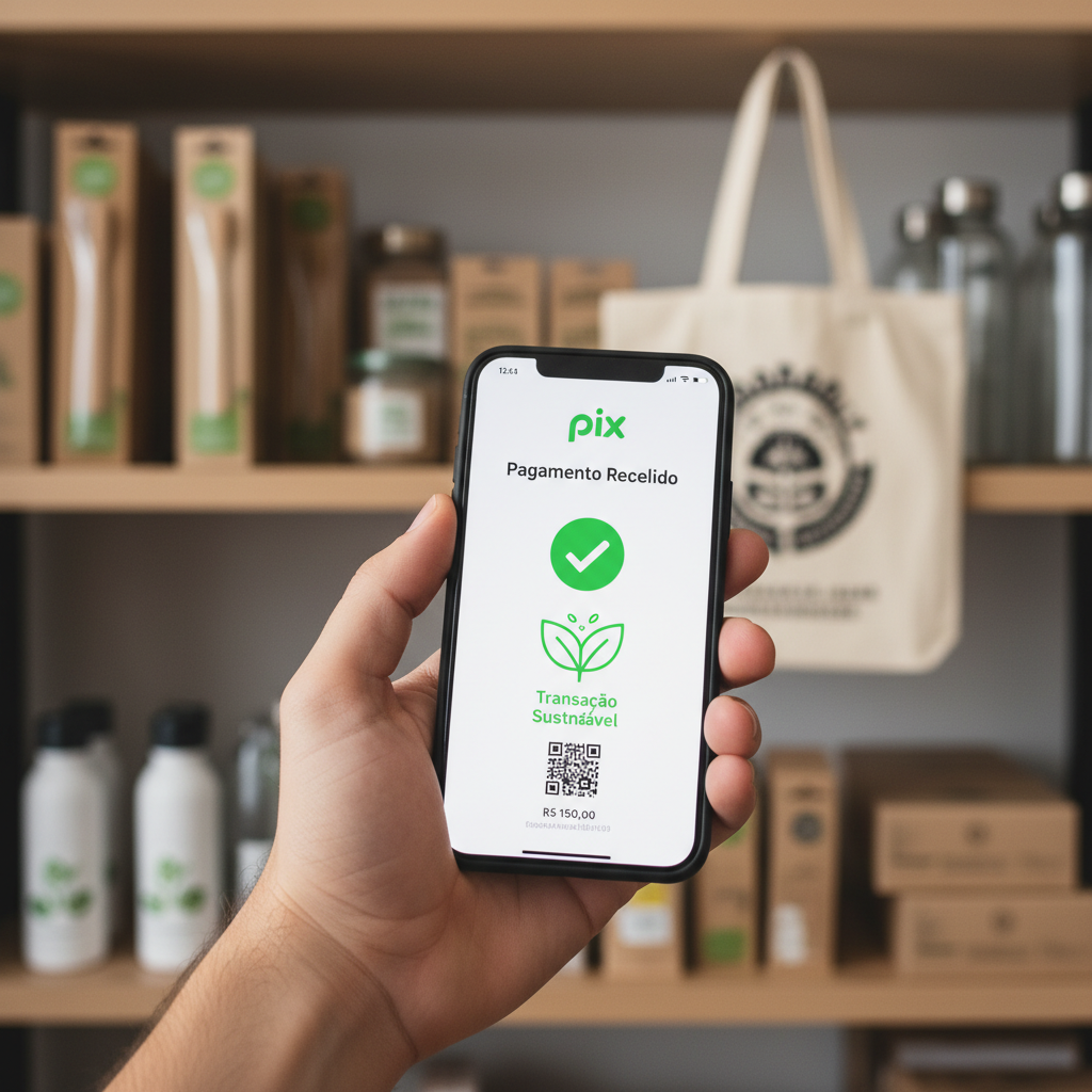 PIX 'Verde': A Revolução dos Pagamentos Sustentáveis no E-commerce Brasileiro