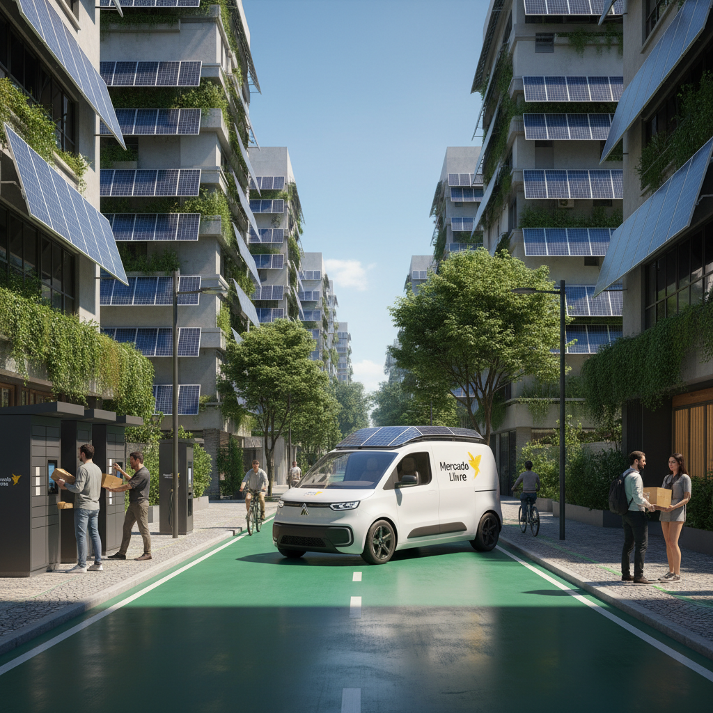 Mercado Livre e a 'Rota Verde': Como o E-commerce Abraça a Sustentabilidade na Última Milha Urbana