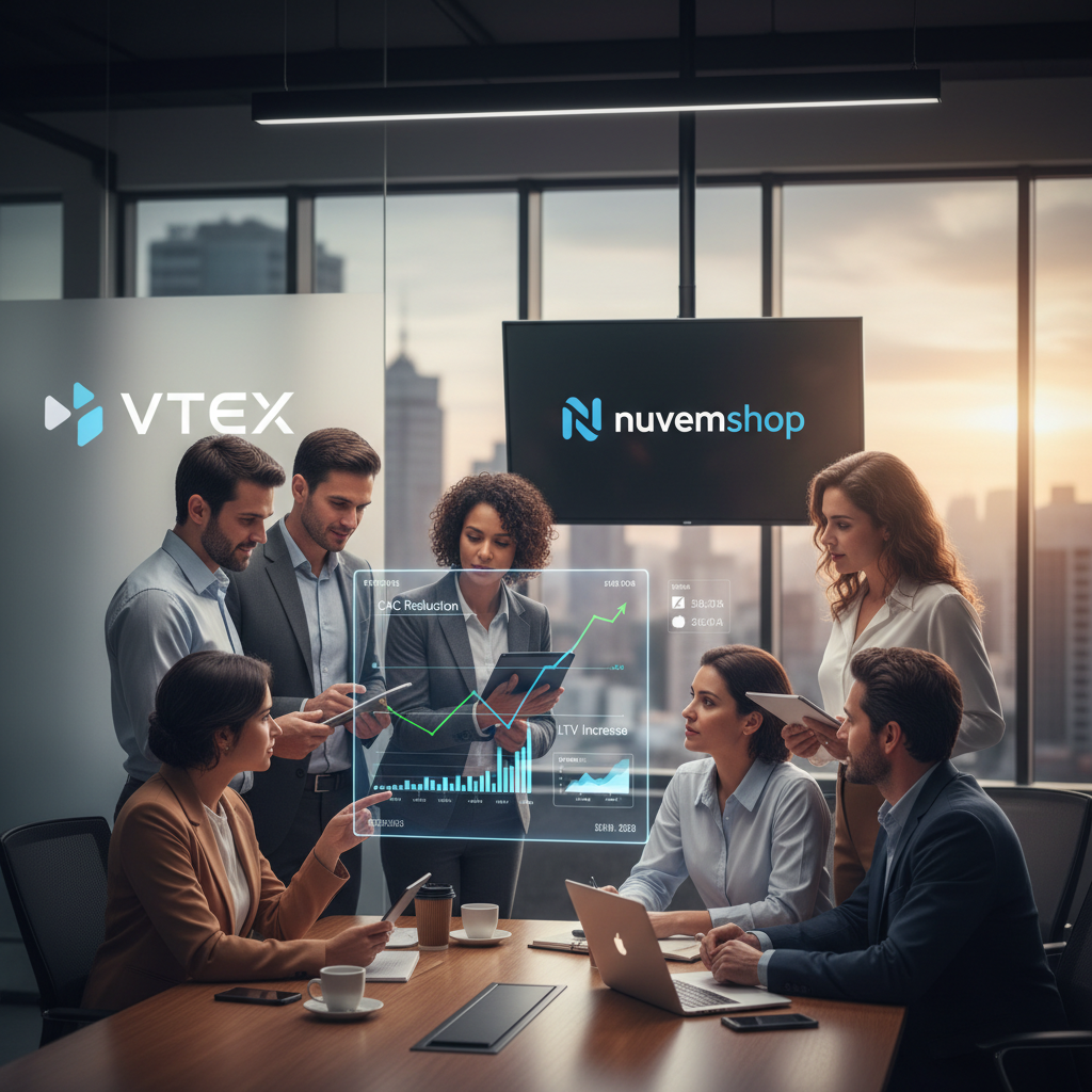 VTEX e Nuvemshop na Batalha do D2C: 40% das Marcas Migram para Venda Direta e Reduzem CAC em 18%