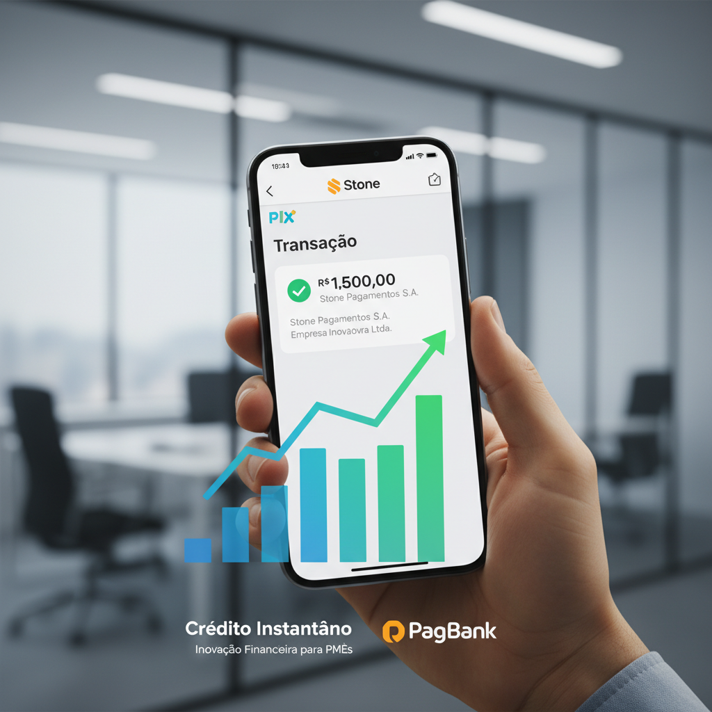 Fintechs Lançam 'PIX Flex para PJ': R$ 2,3 Bilhões em Crédito Instantâneo para Capital de Giro de PMEs
