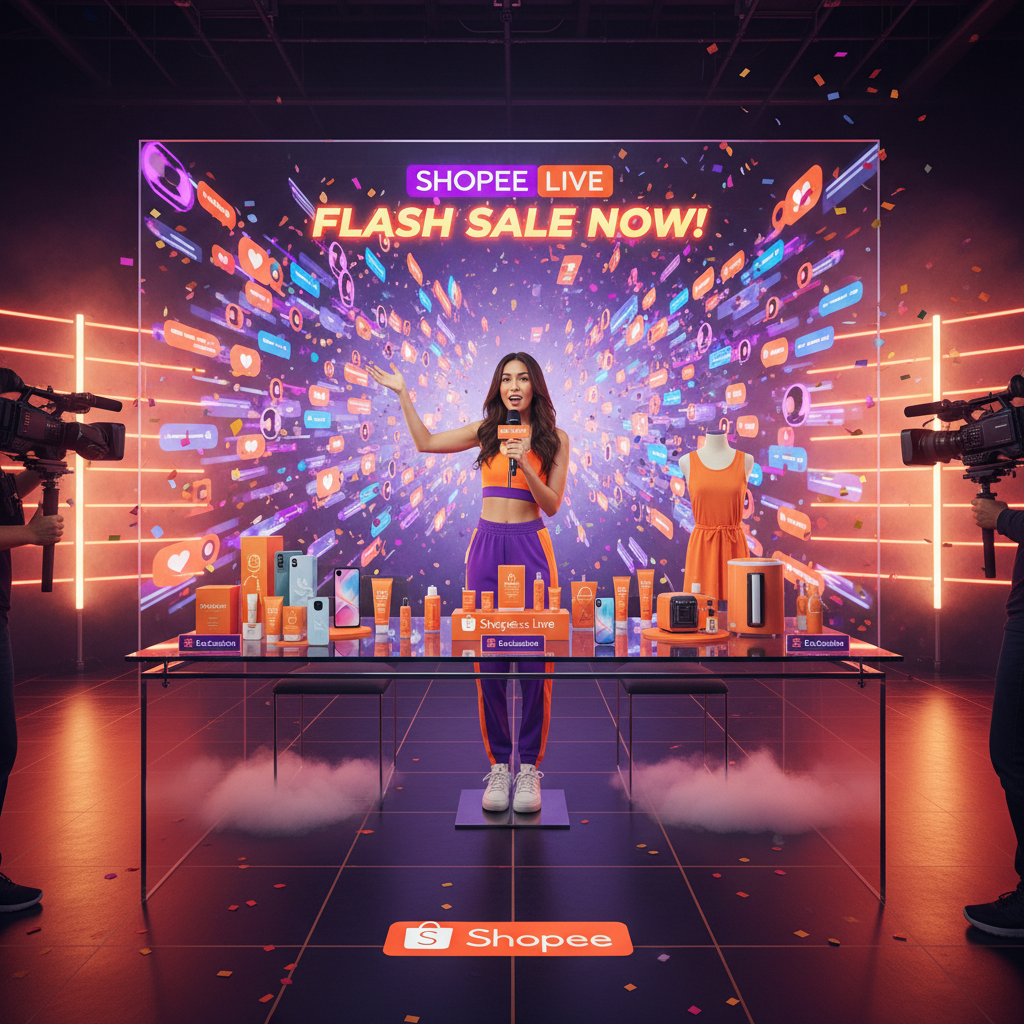 Shopee Lança 'Shopee Creator Academy': R$ 100 Milhões em Investimento para Impulsionar 'Shoppertainment' e Vendas em 40%