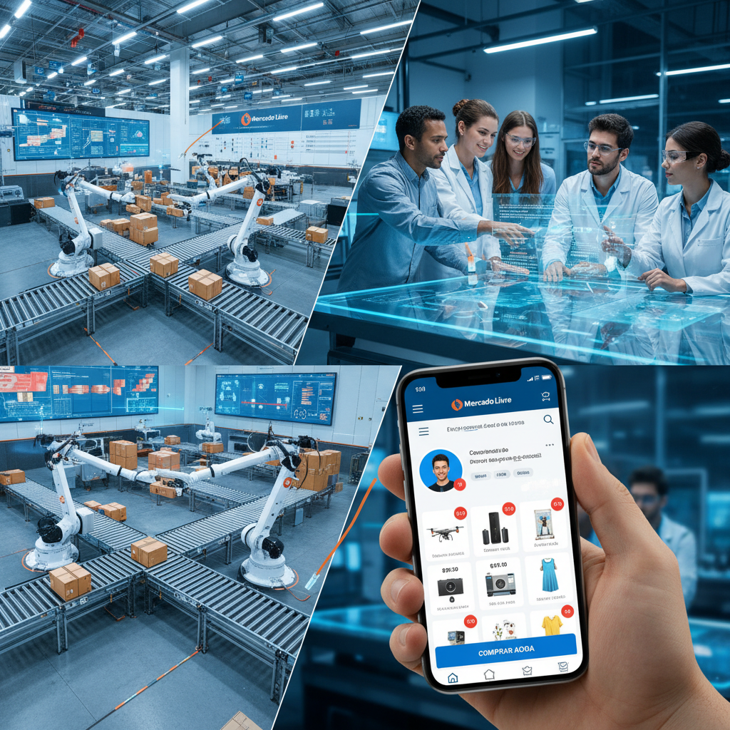 Mercado Livre Acelera 'Meli AI Labs': Investimento de R$ 1,5 Bilhão para Otimizar Logística e Experiência do Cliente