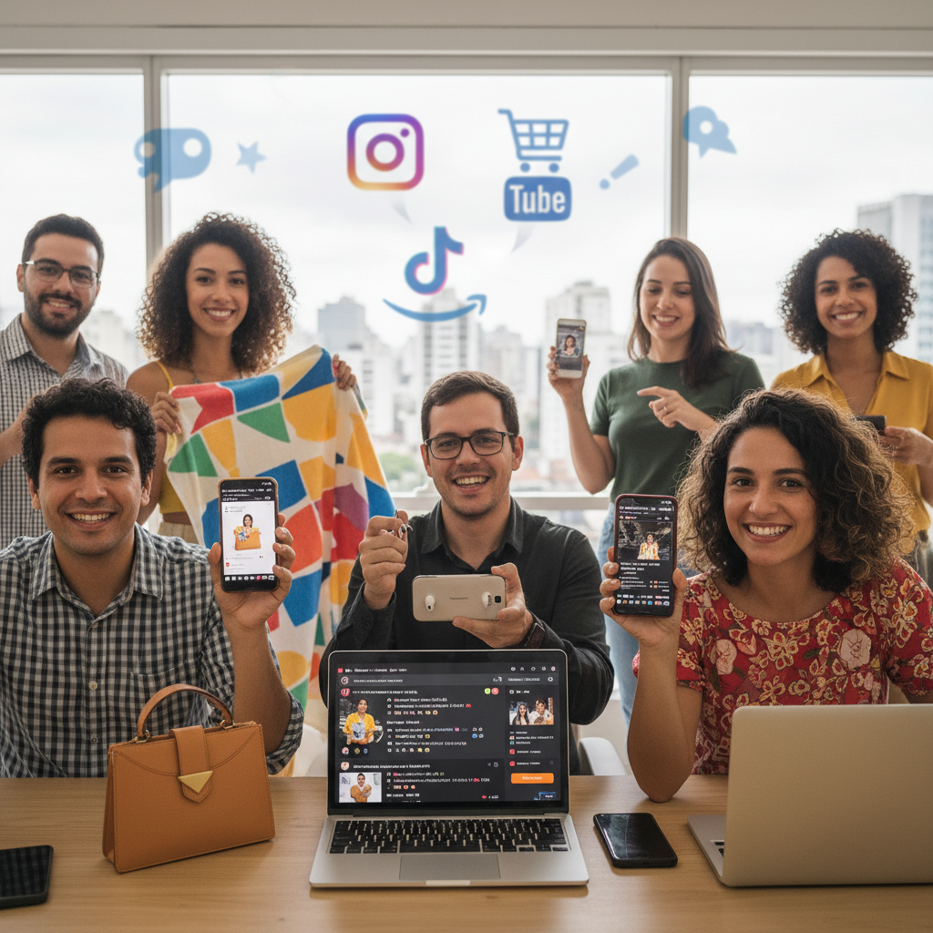 'Creator Economy' no E-commerce: 45% dos Consumidores Brasileiros Compram por Indicação de Influenciadores, Aponta ABComm