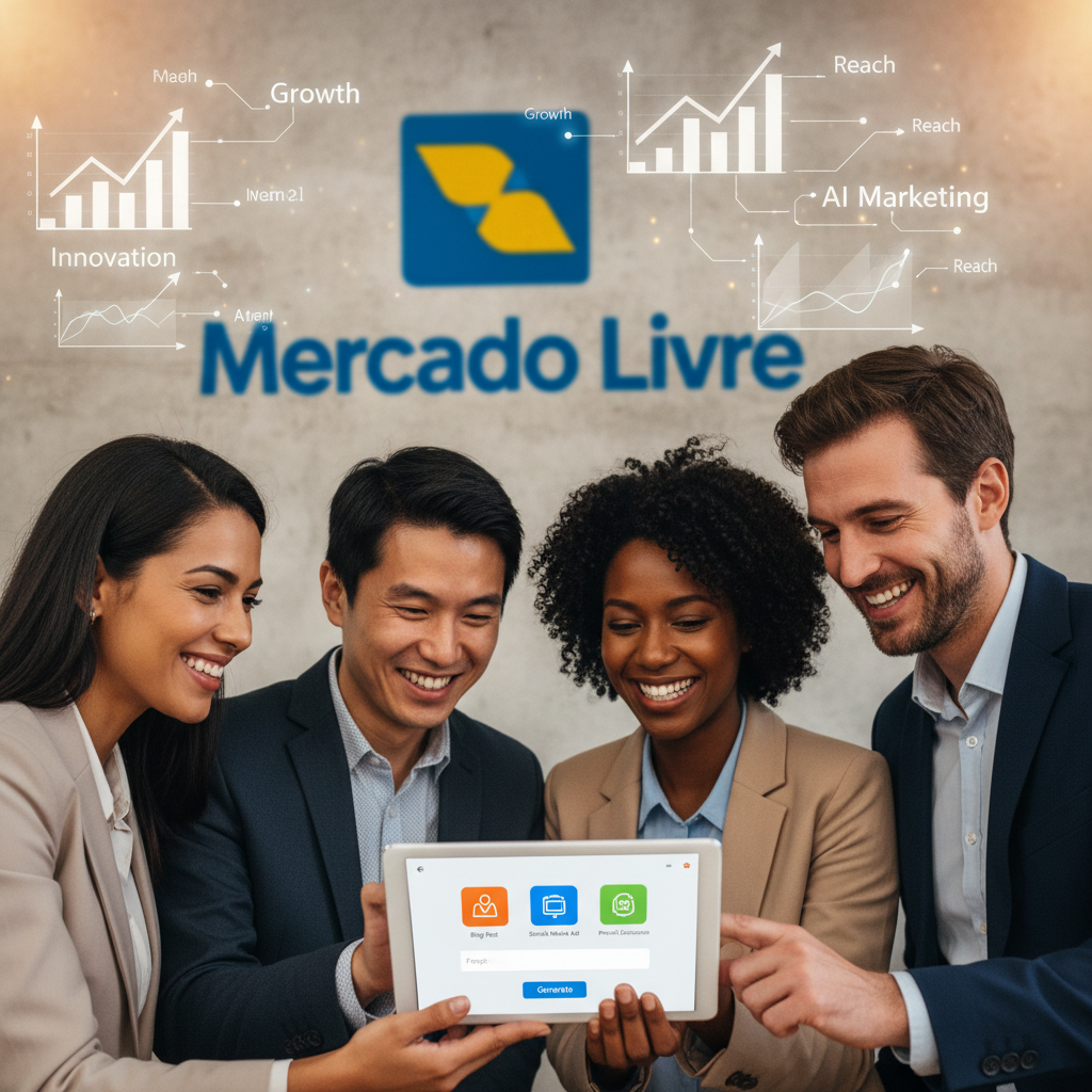 Mercado Livre Lança 'Meli AI Creator': Plataforma Impulsiona Vendas de PMEs em 40% com Conteúdo Gerado por IA
