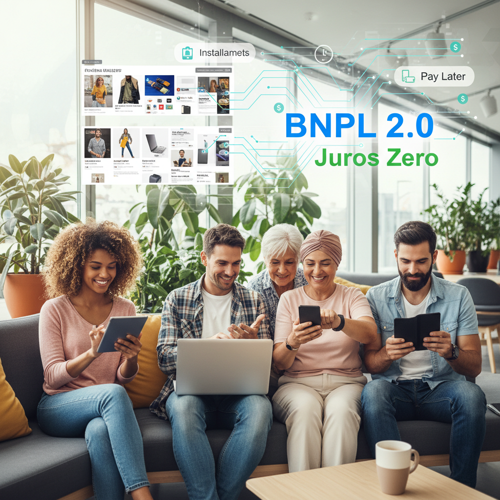 'BNPL 2.0': 65% dos Consumidores Brasileiros Optam por 'Compre Agora, Pague Depois' com Juros Zero para Compras Acima de R$ 500