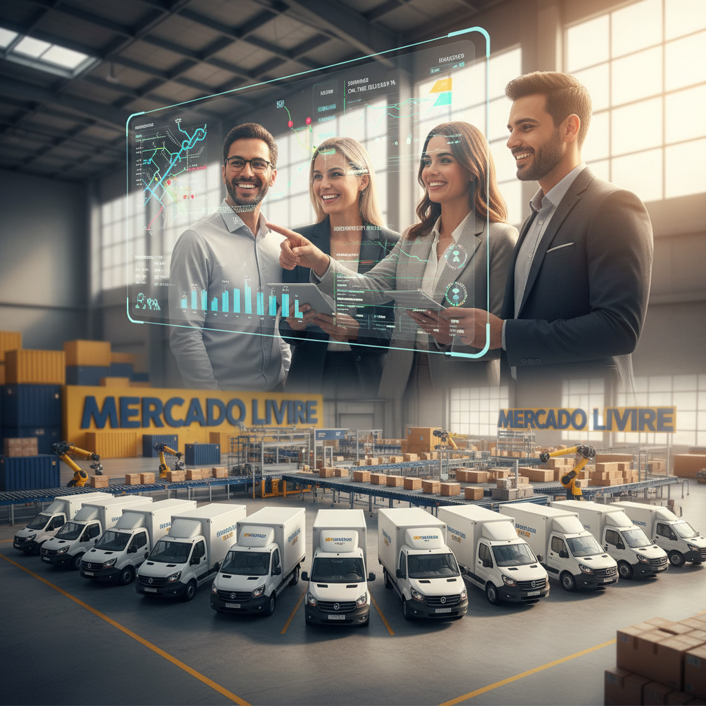 Mercado Livre Lidera 'Open Logistics': 60% das PMEs Integradas Reduzem Custo de Frete em 25%