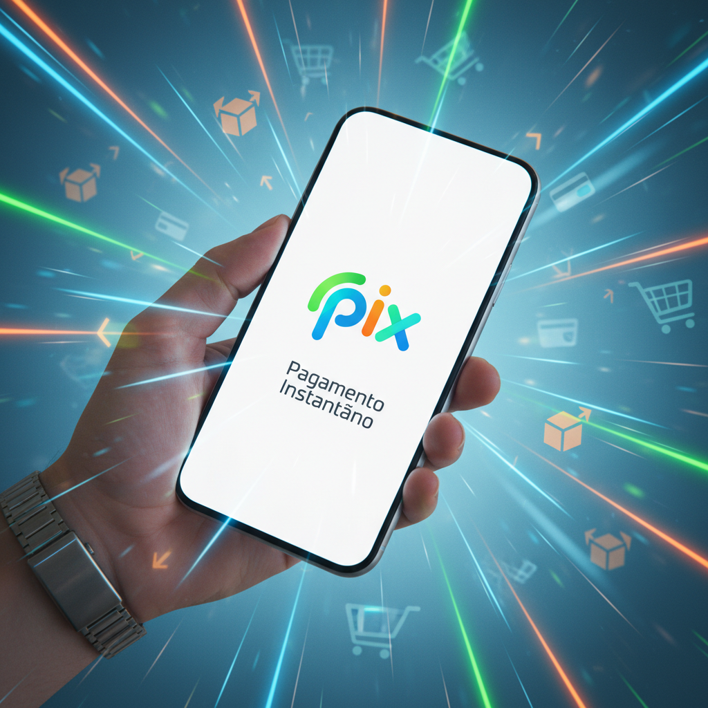 Pix 'Rei Absoluto' no E-commerce: Supera Cartão de Crédito e Atinge 45% das Transações Online em 2026