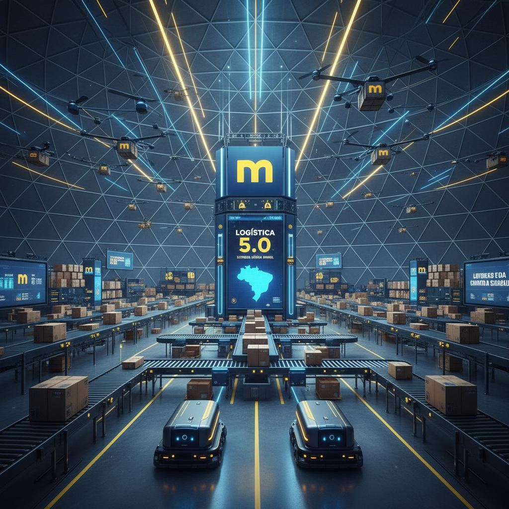 Mercado Livre e a 'Logística 5.0': Investimento de R$ 60 Bilhões e 90% das Entregas em 24h