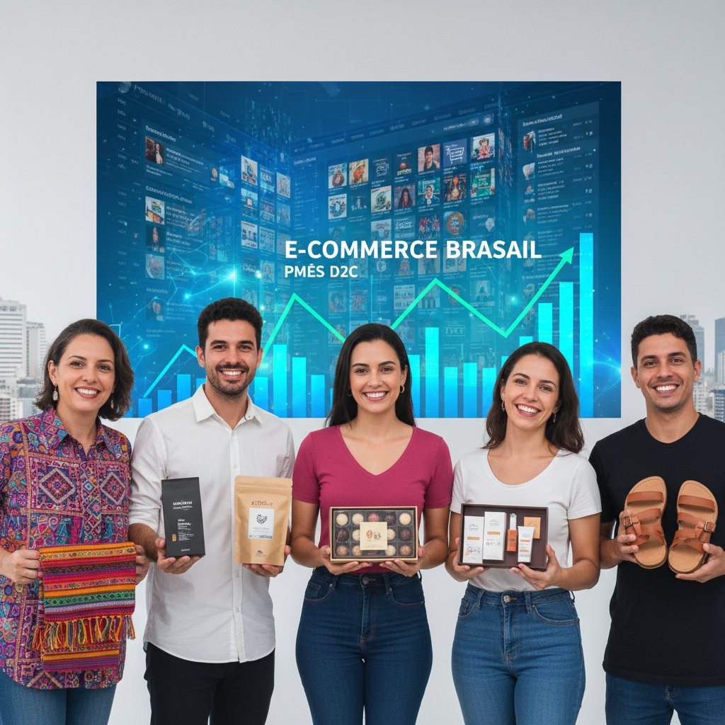 E-commerce Brasileiro Rumo aos R$ 258 Bilhões em 2026: PMEs Lideram Crescimento Seletivo e D2C Ganha Força