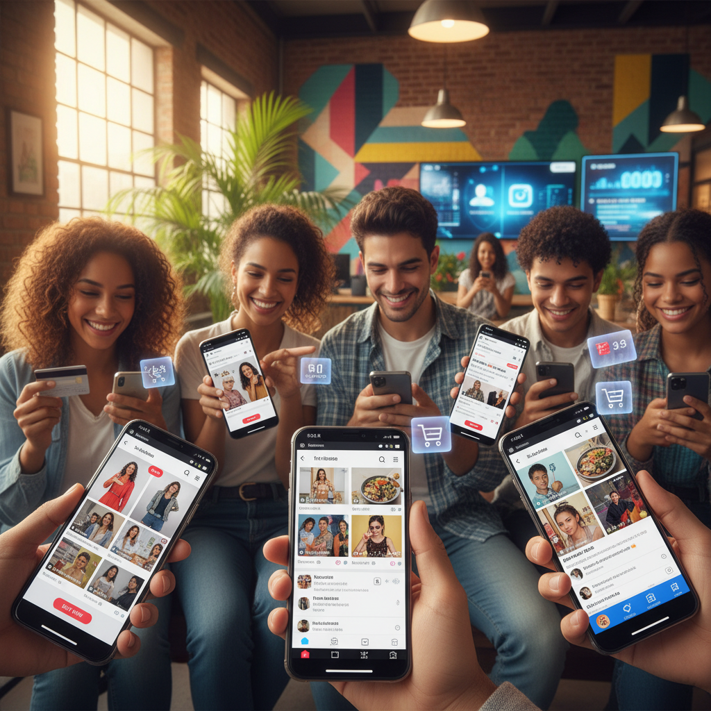 Social Commerce 'Explode' no Brasil: 89% dos Consumidores Influenciados por Redes Sociais e 'Shoppertainment' Redefine o Consumo