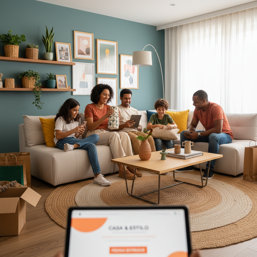 E-commerce de 'Casa e Decoração' Dispara 66,5%: Oportunidade Bilionária para PMEs e D2C em 2026