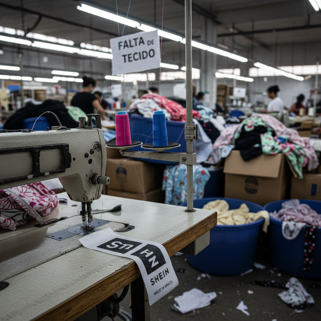 Shein em 'Ajuste de Rota' no Brasil: Produção Local Enfrenta Desafios e Foco Muda para Marketplace