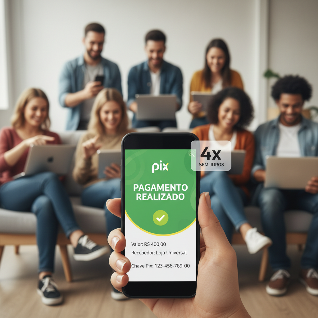 Pix 4x: EBANX e Pagaleve Lançam 'BNPL' Sem Cartão de Crédito para 60 Milhões de Brasileiros