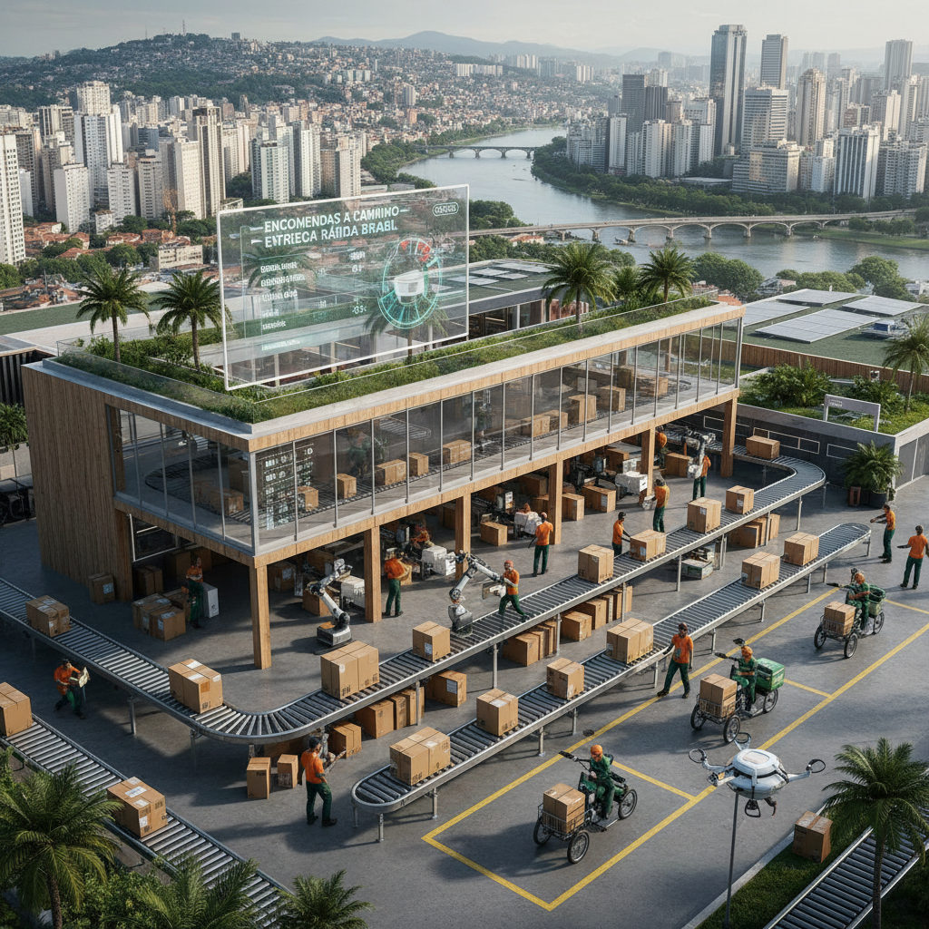 Amazon Lança 'Same-Day Hubs' e Reduz Prazo para 3 Horas em Capitais
