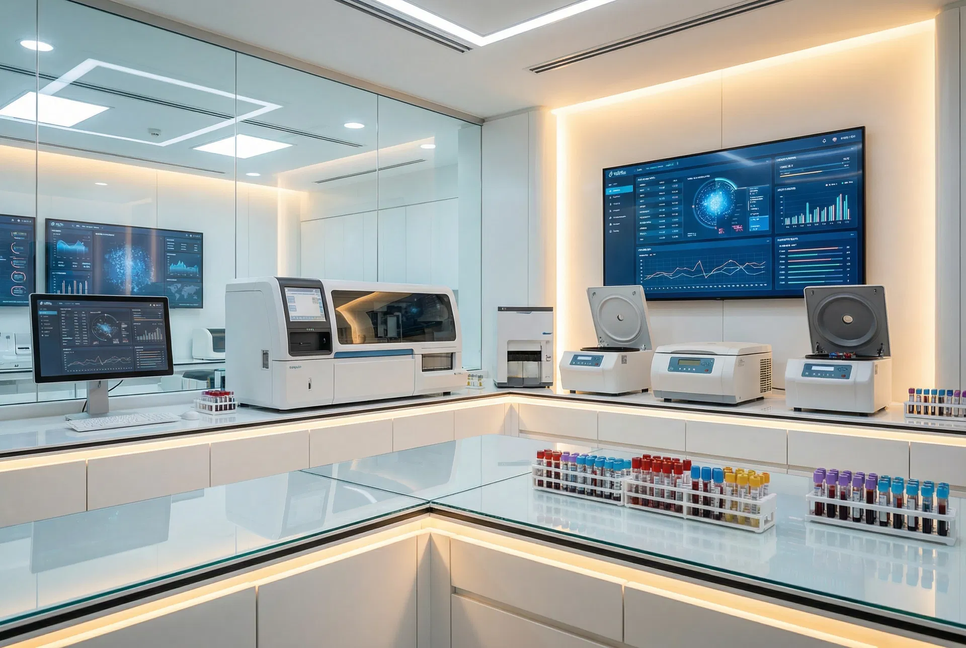 Laboratório moderno