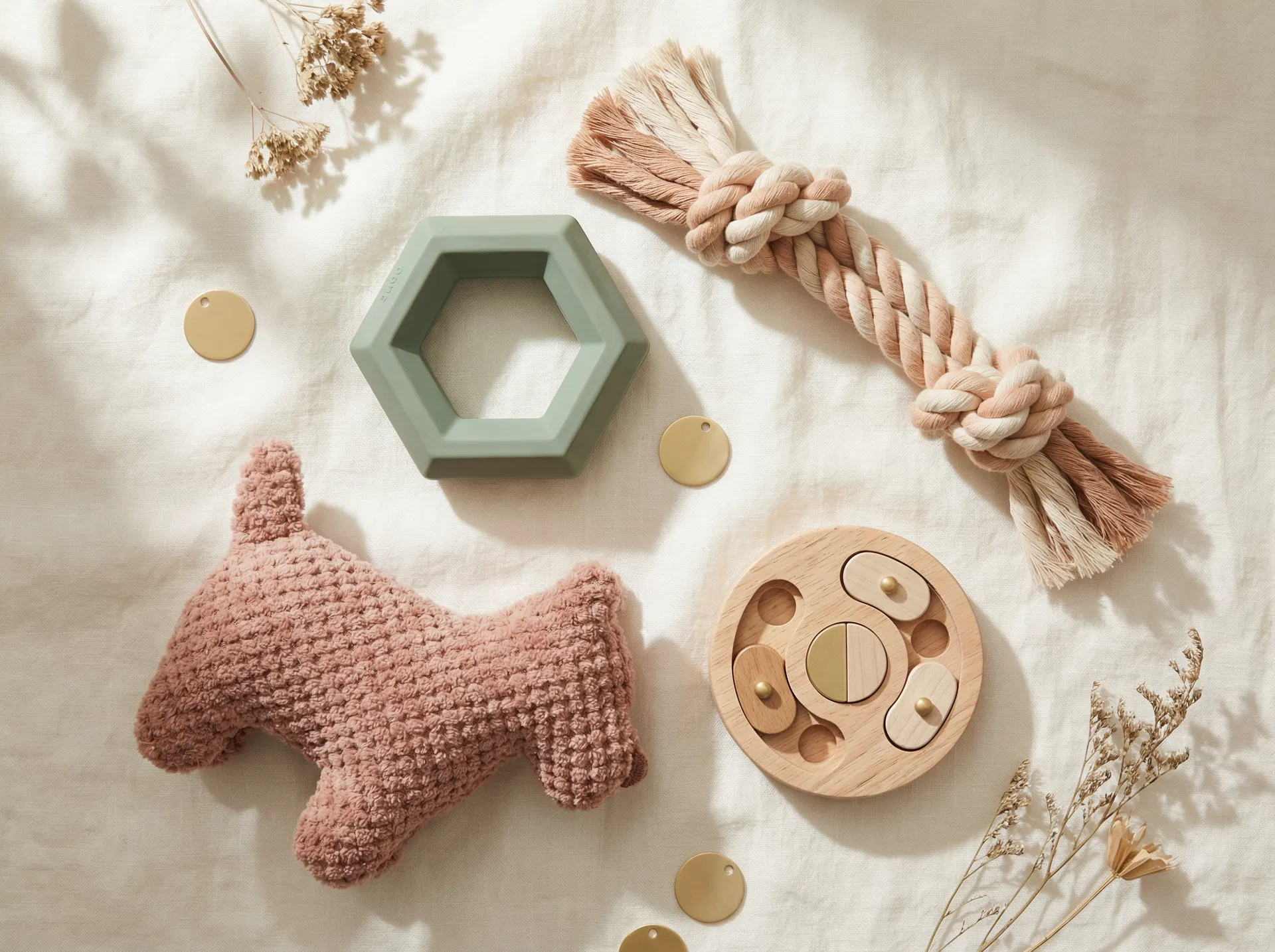 Kit Brinquedos Naturais