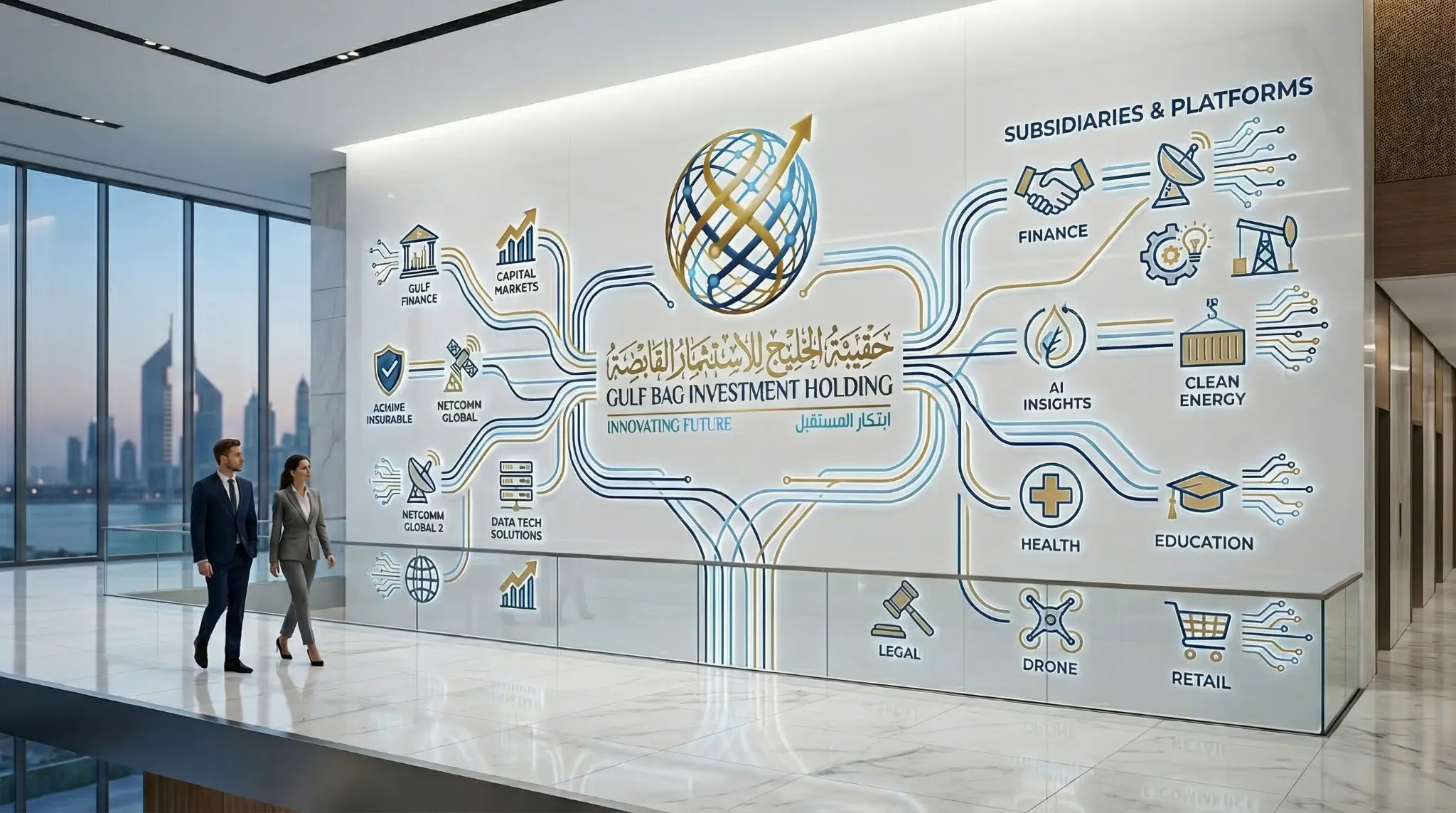 الشركات التابعة والمنصات