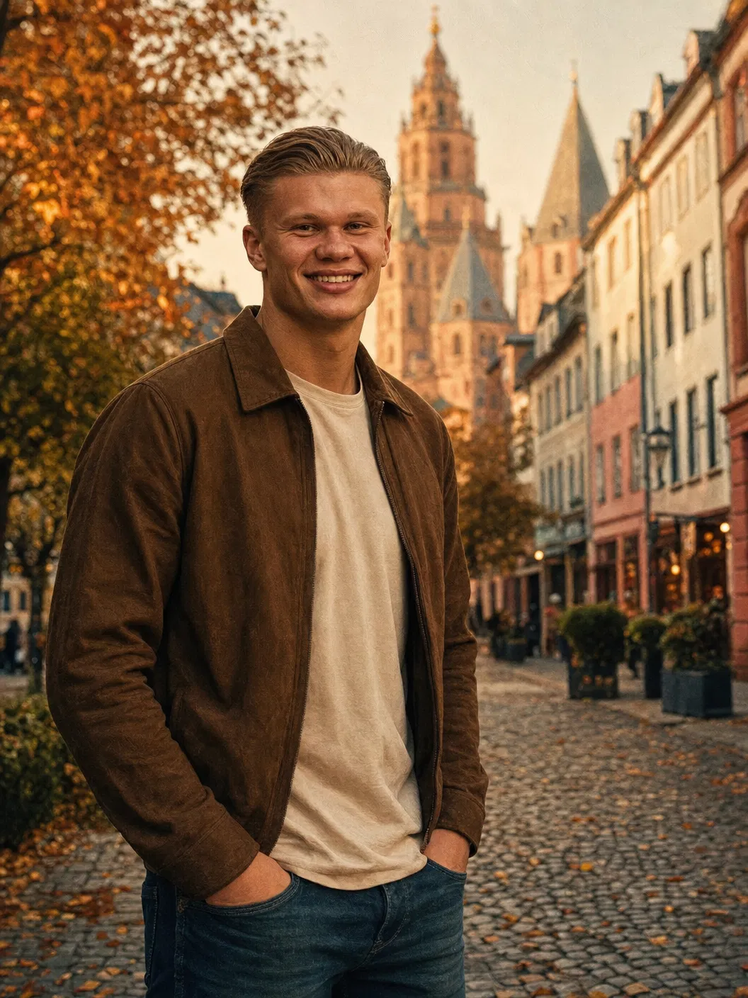 Portrait von Erling Haaland