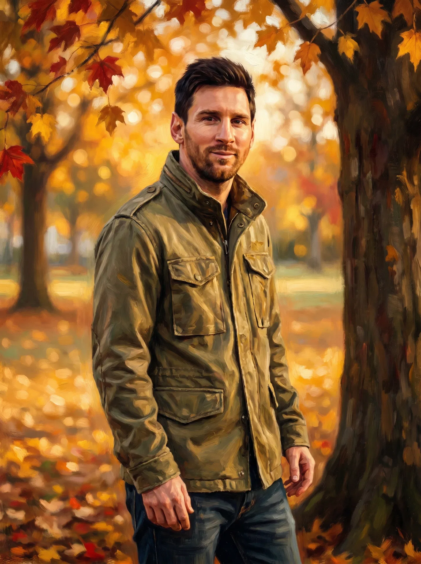 Portrait von Lionel Messi