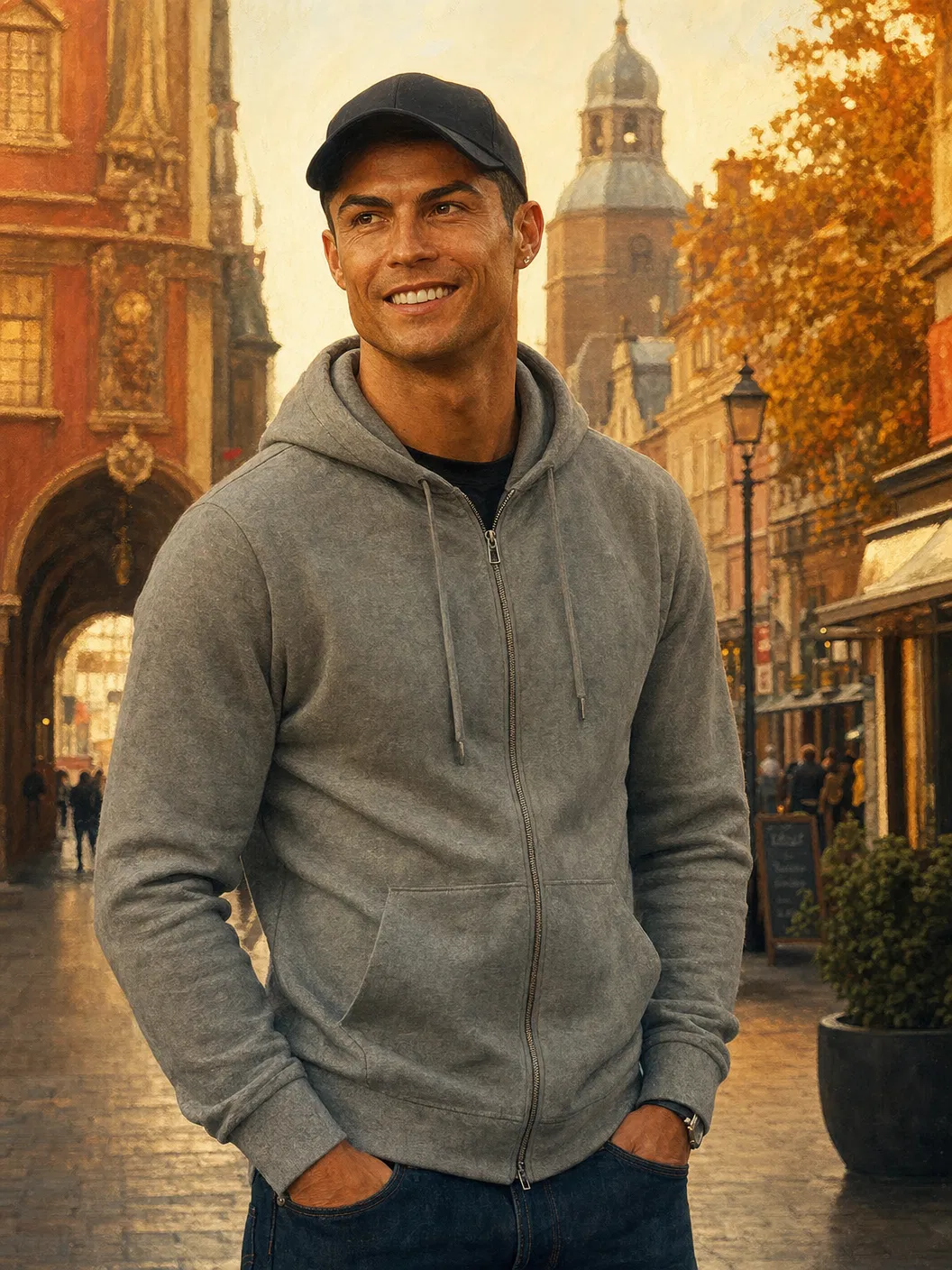 Portrait von Cristiano Ronaldo