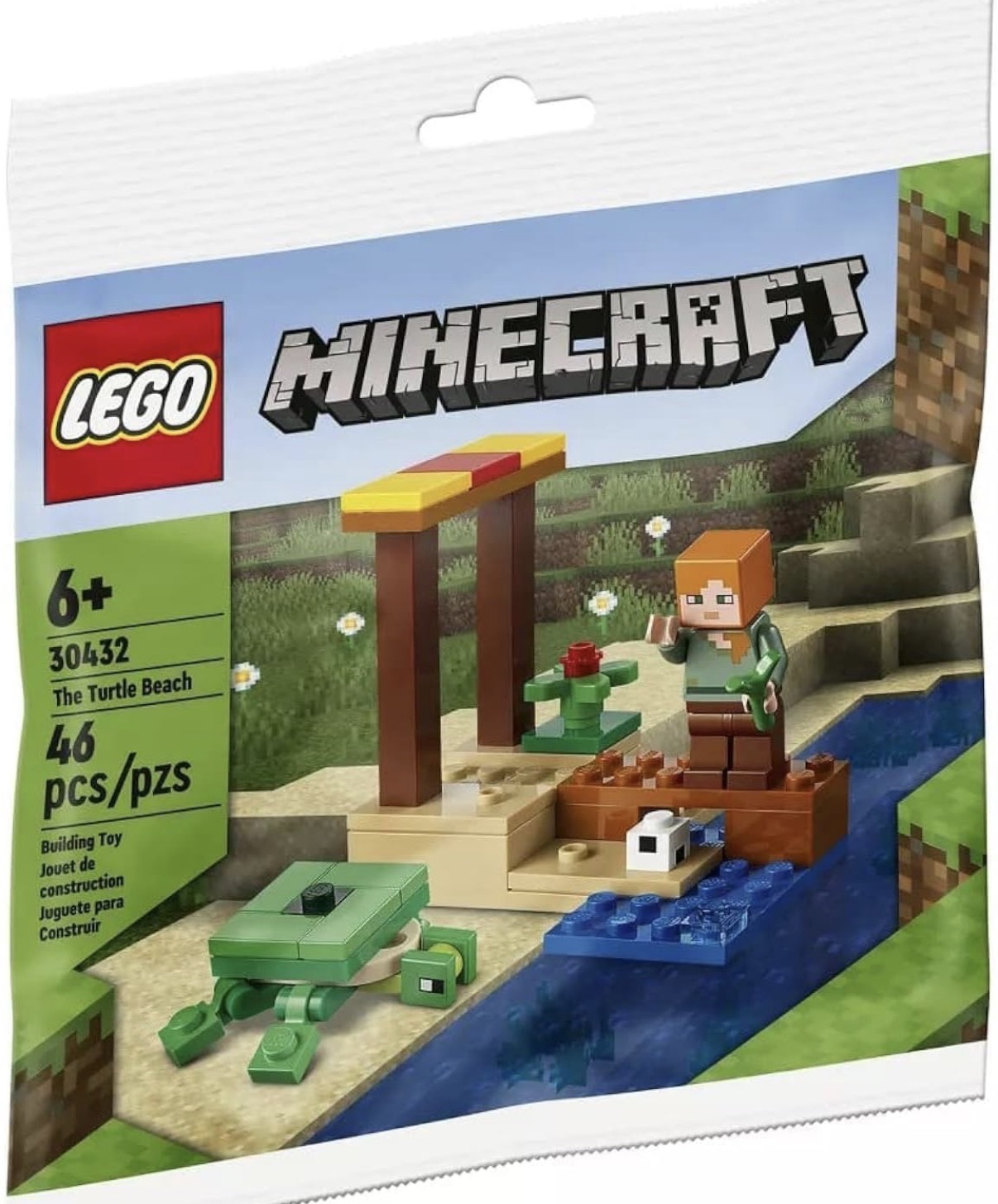 LEGO Minecraft Набор Черепаховый Пляж