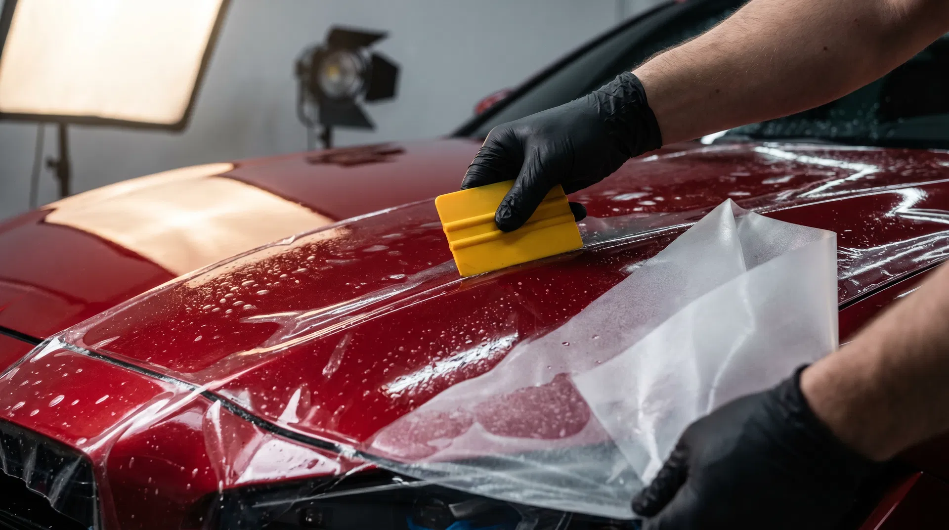 Aplicação de PPF - Paint Protection Film