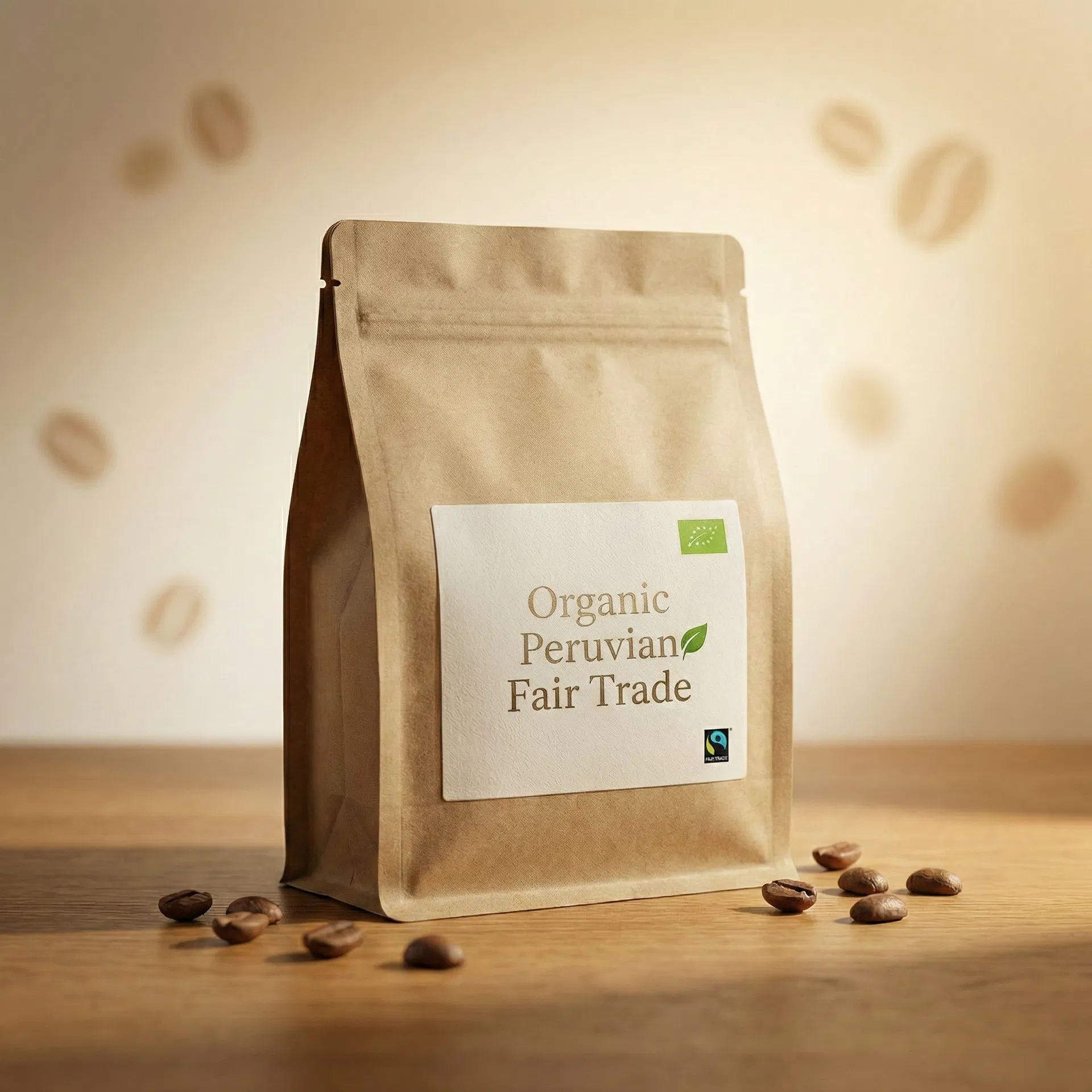 Sachet de café Organic Peruvian Fair Trade par Francesco Coffee