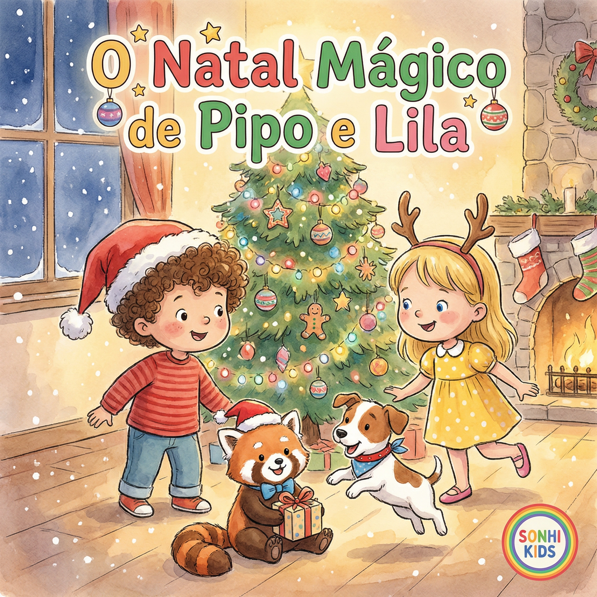 O Natal Mágico de Pipo e Lila