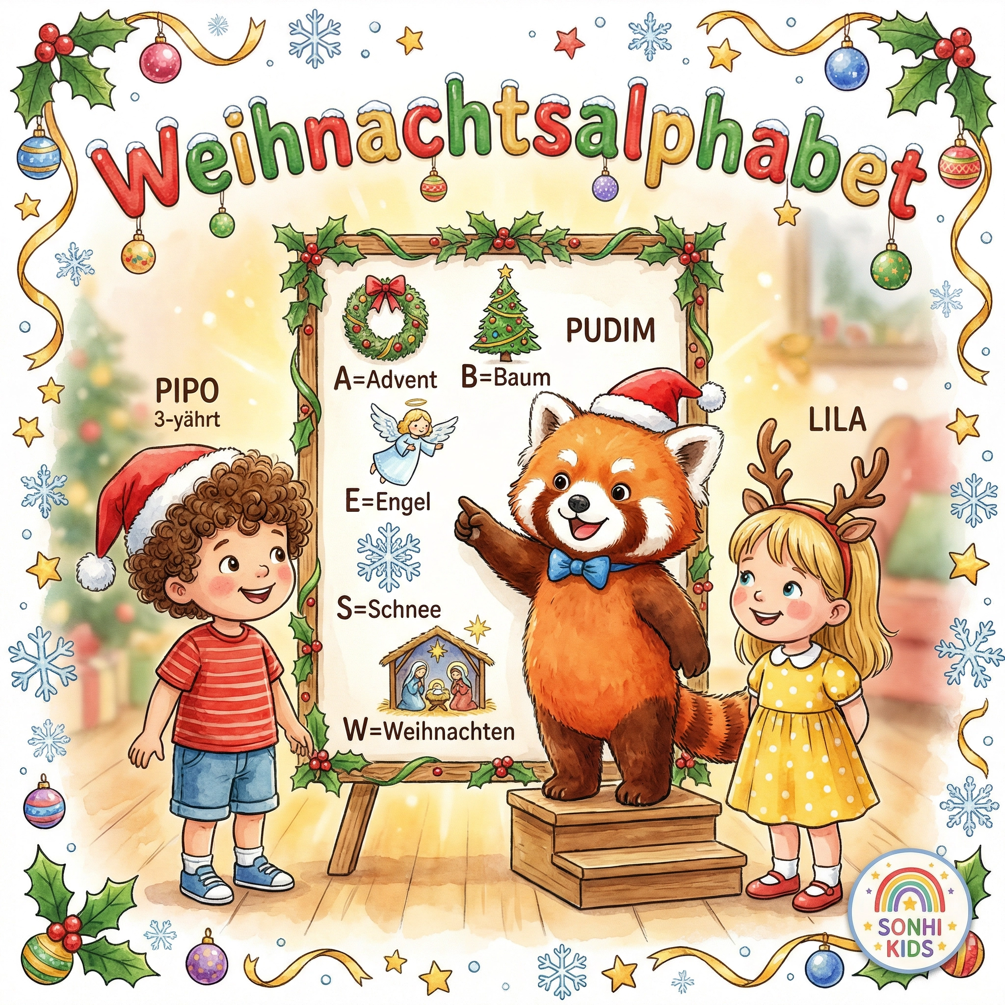 Weihnachtsalphabet