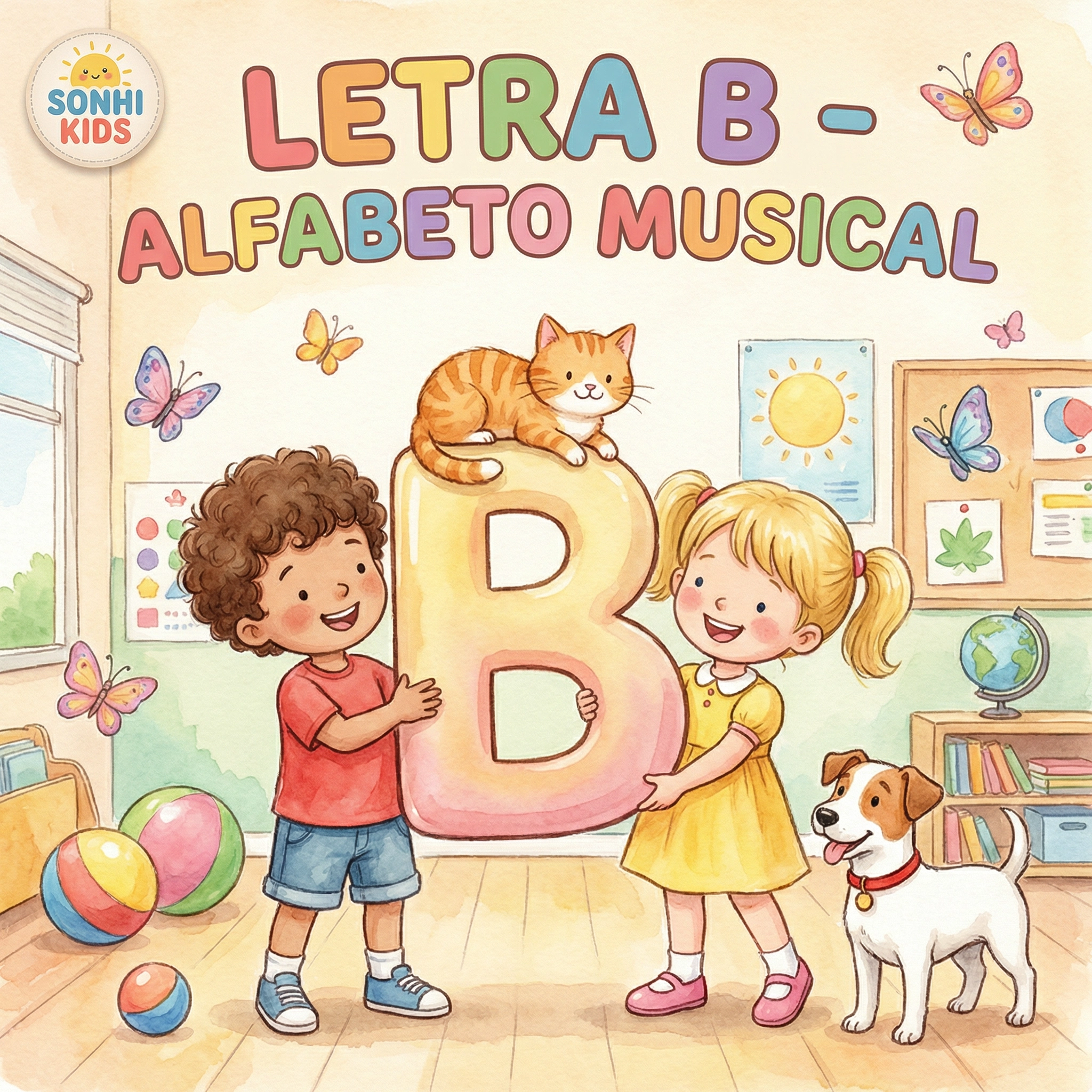 Letra B - Alfabeto Musical