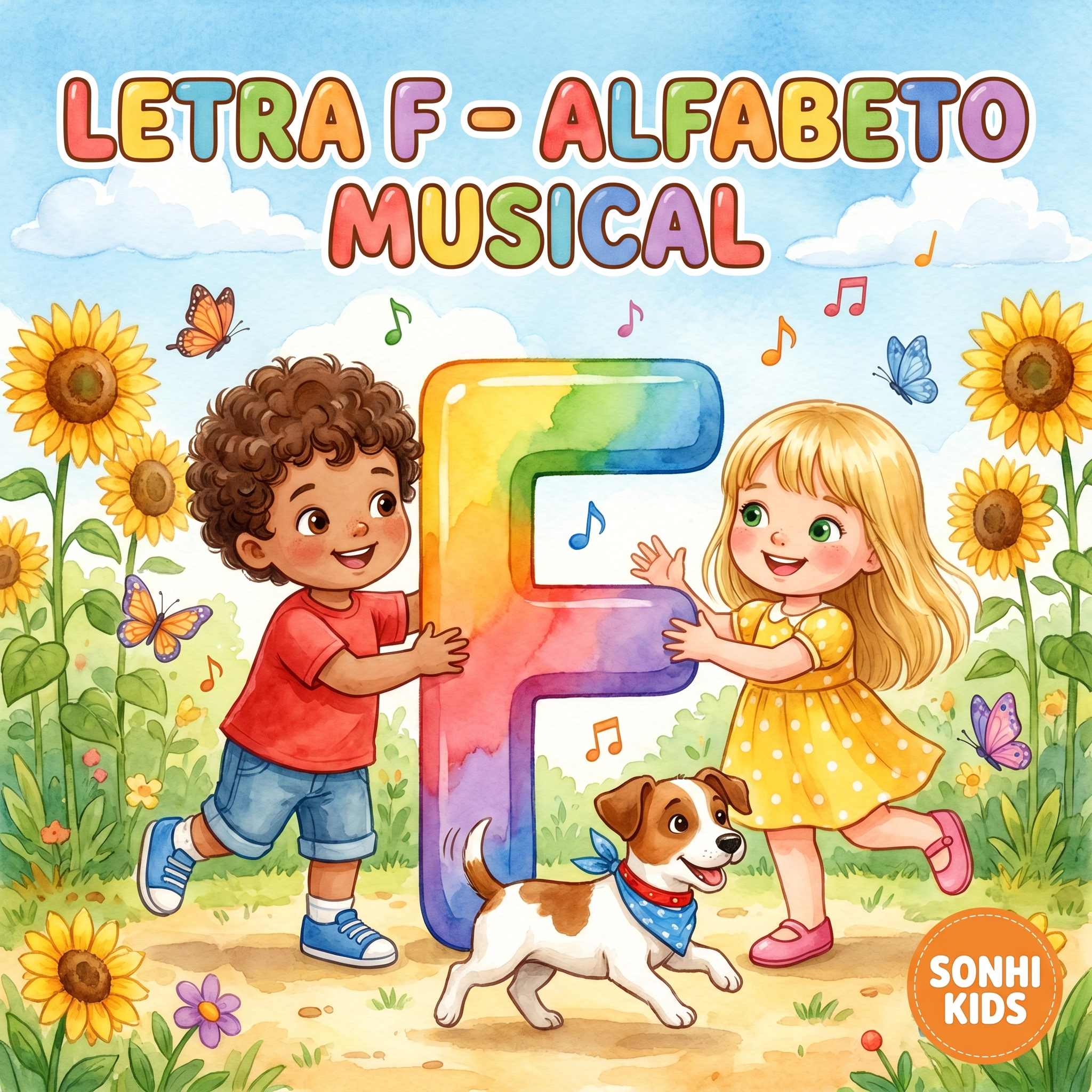 Letra F - Alfabeto Musical