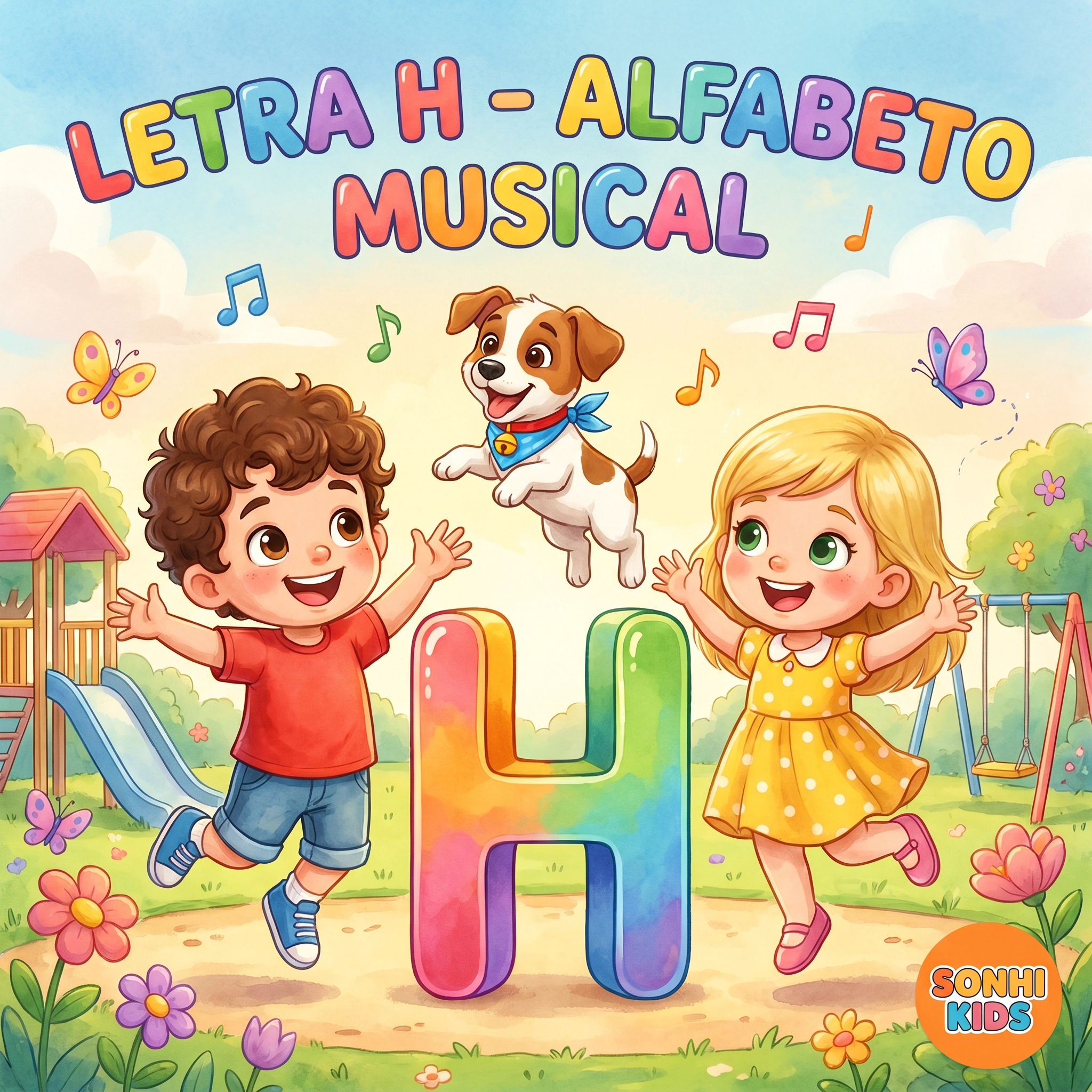 Letra H - Alfabeto Musical
