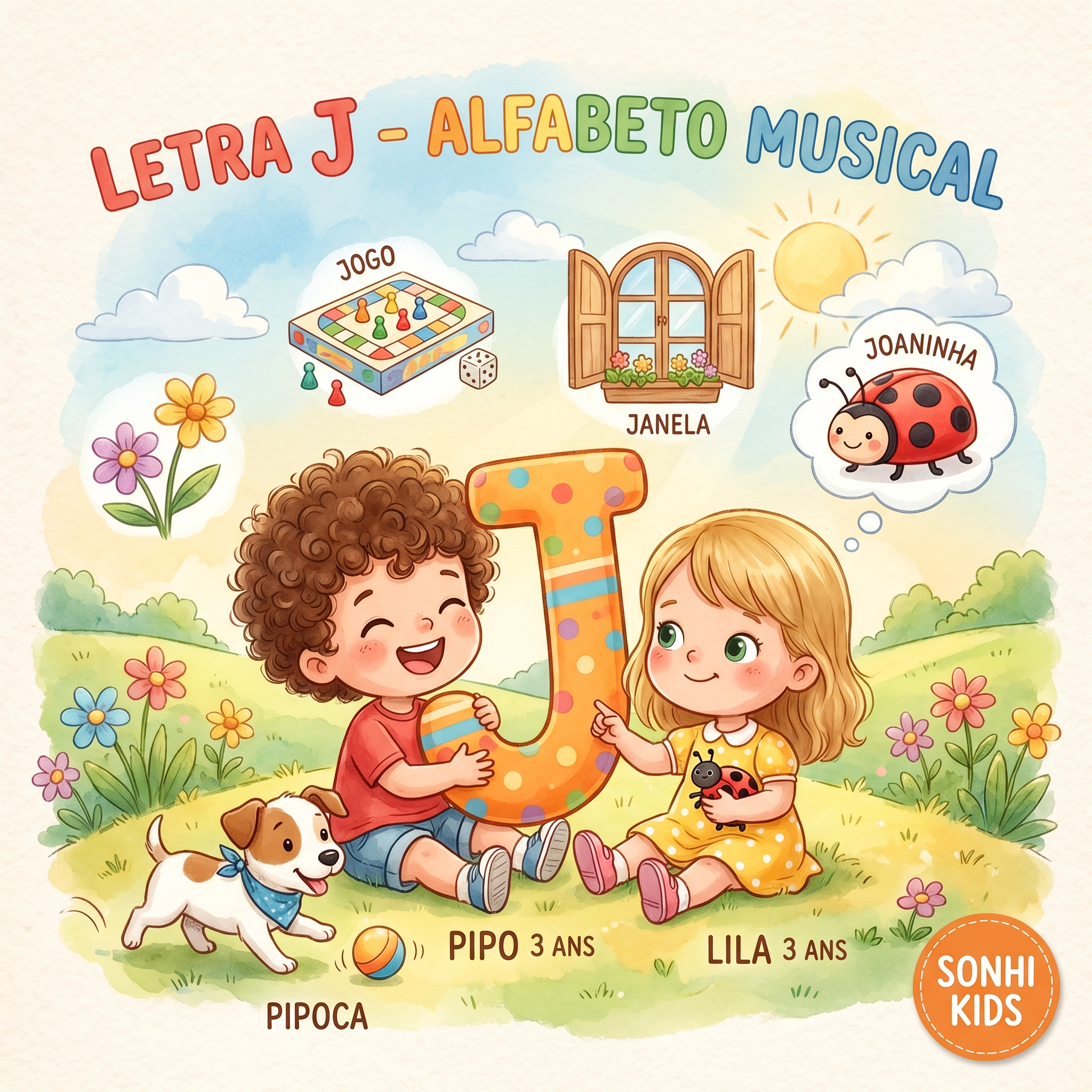 Letra J - Alfabeto Musical