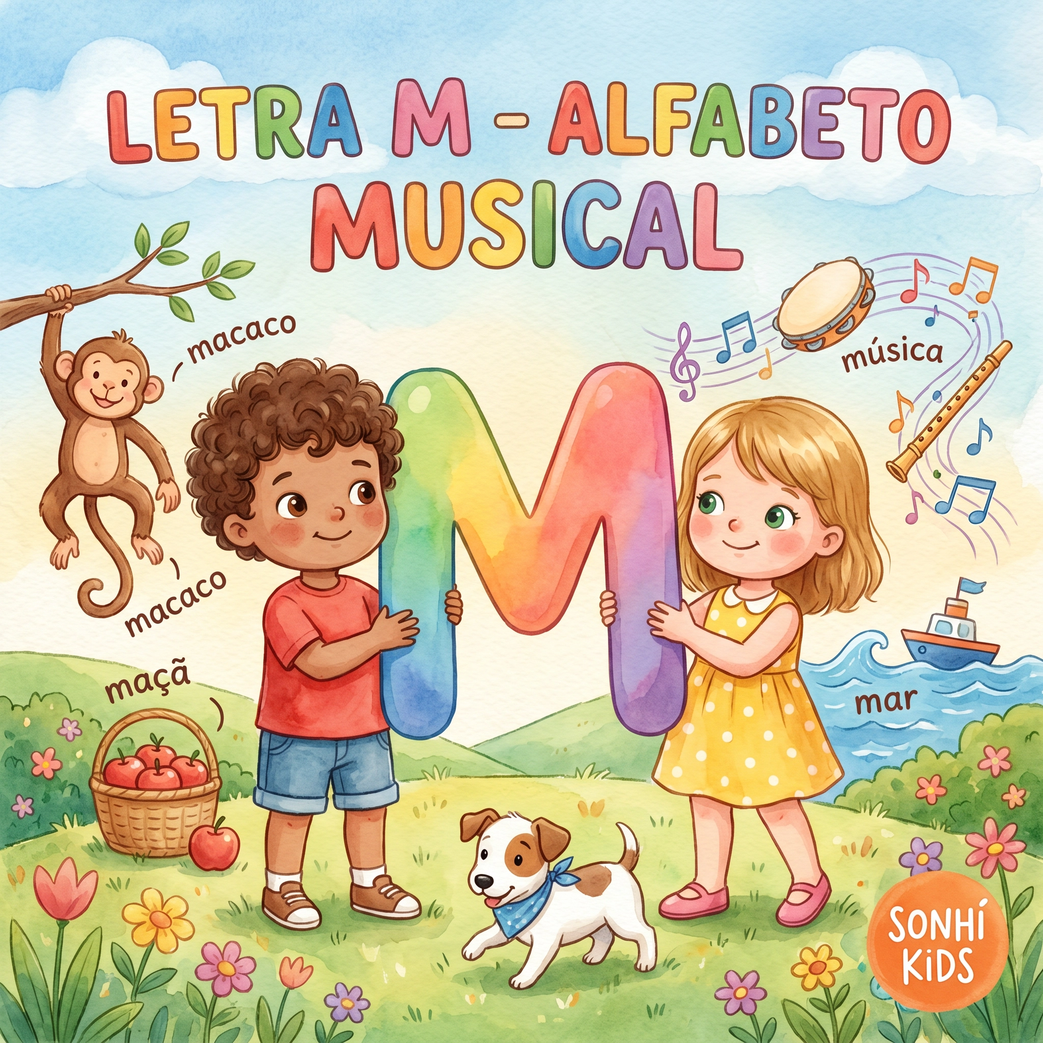 Letra M - Alfabeto Musical