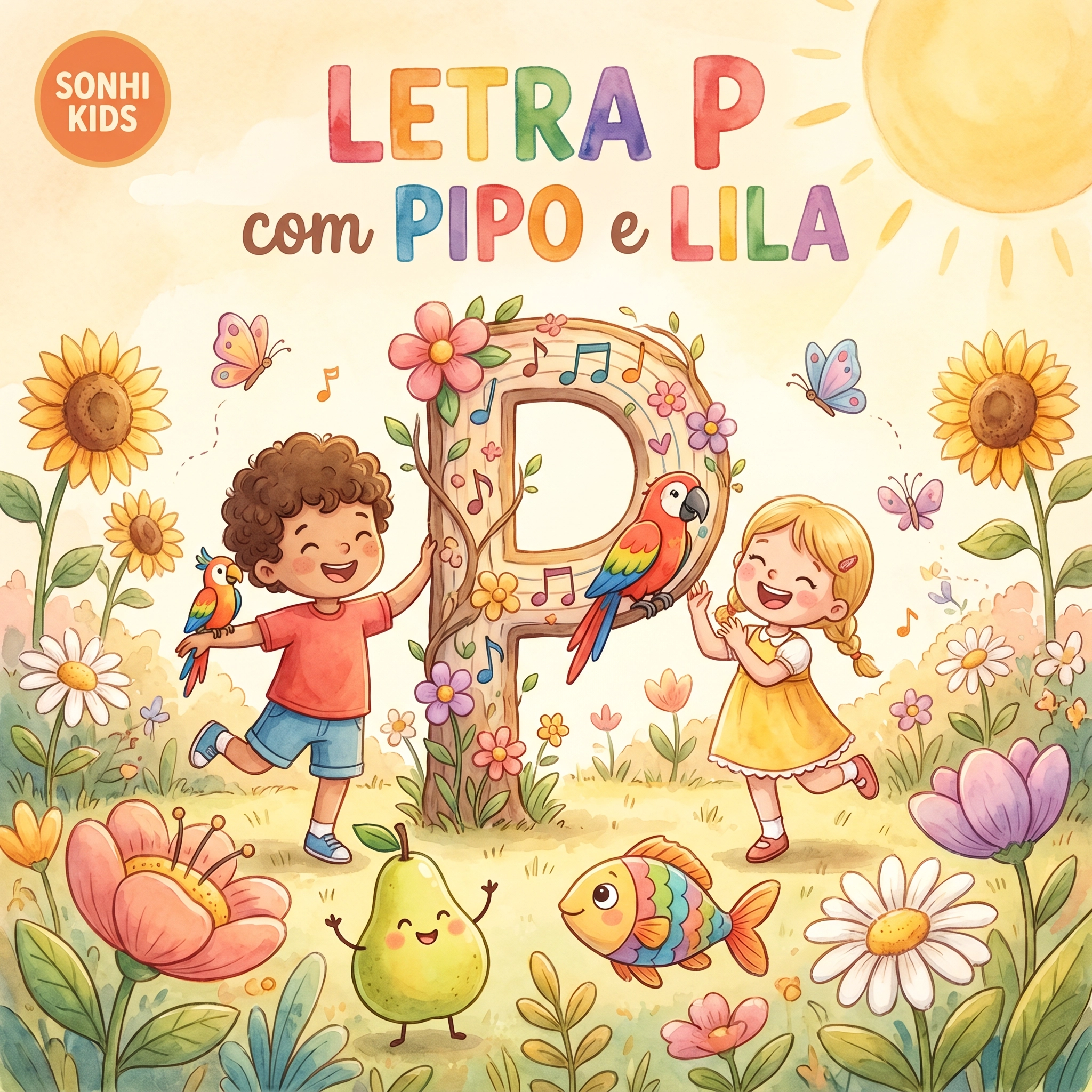 Letra P - Alfabeto Musical