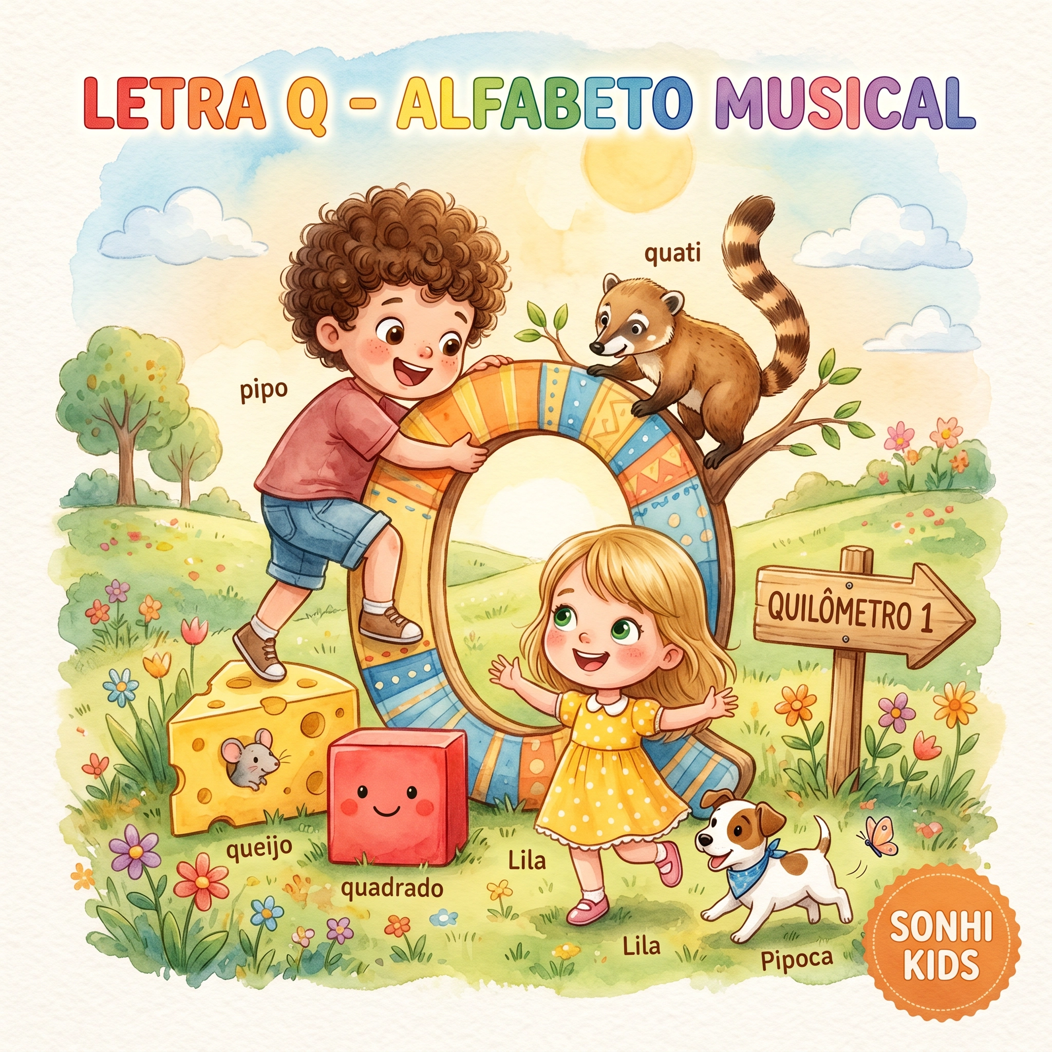 Letra Q - Alfabeto Musical